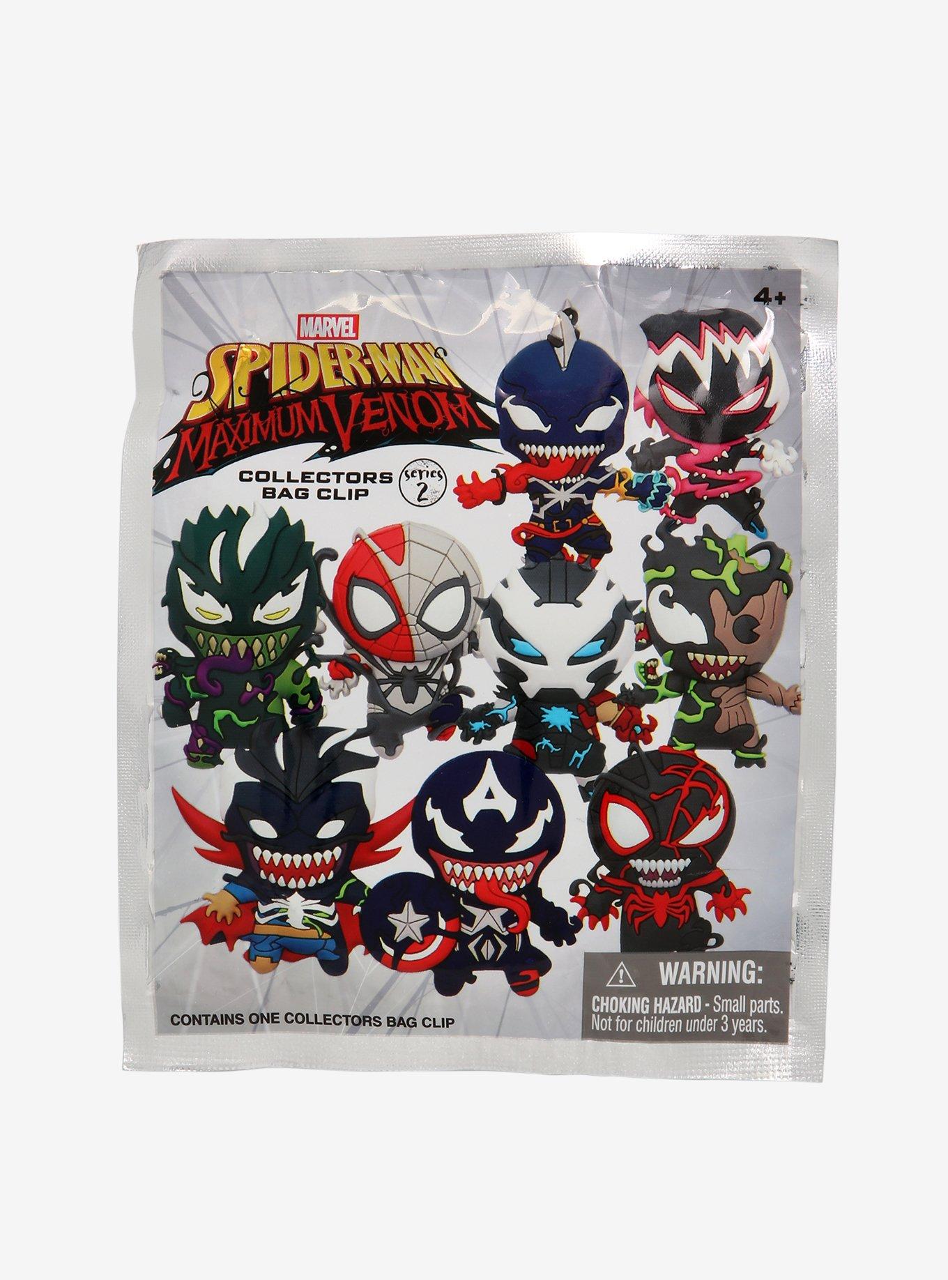Marvel Spider-Man Maximum Venom Blind Bag Figural Bag Clip, , alternate