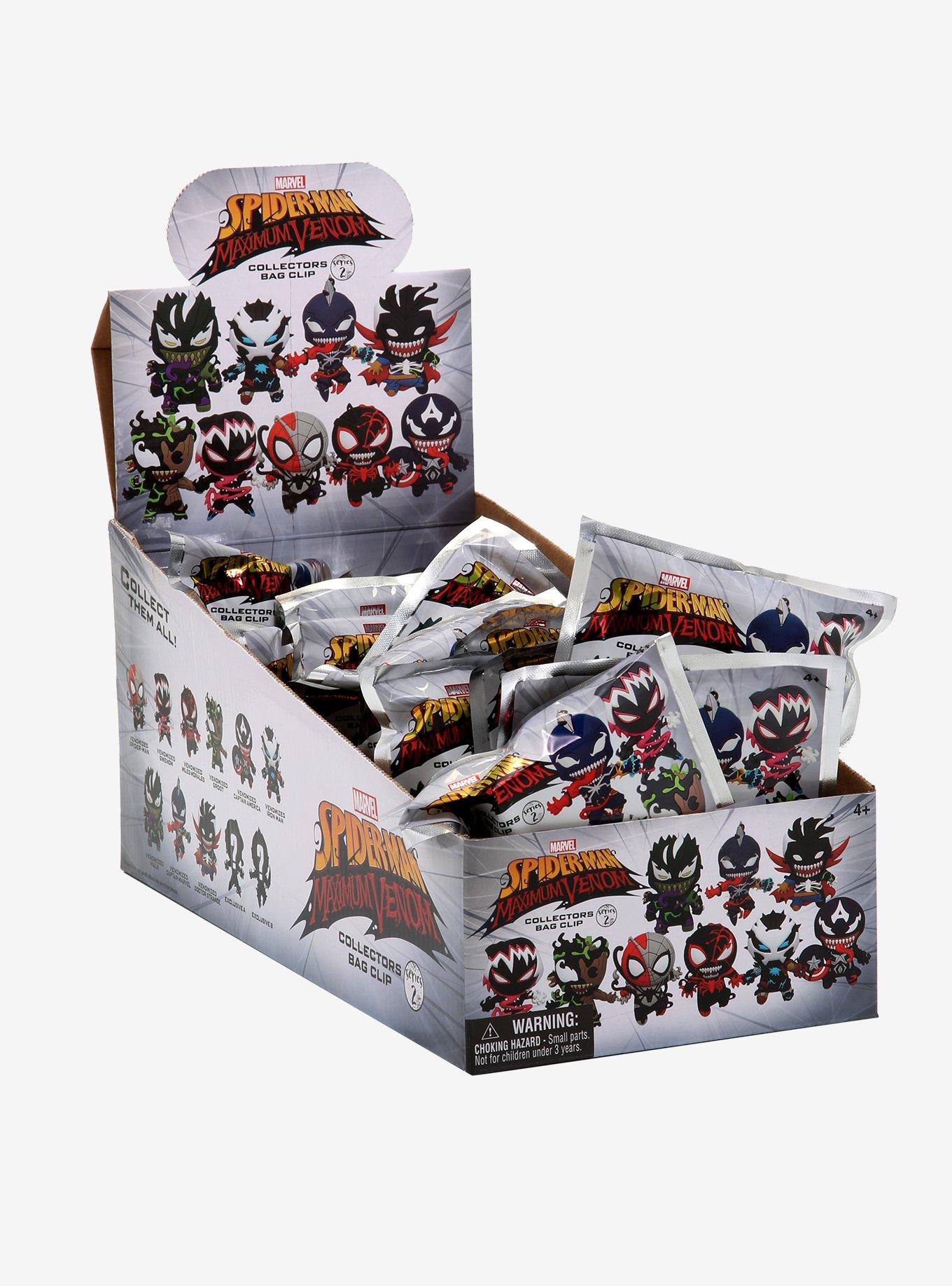 Marvel Spider-Man Maximum Venom Blind Bag Figural Bag Clip, , alternate