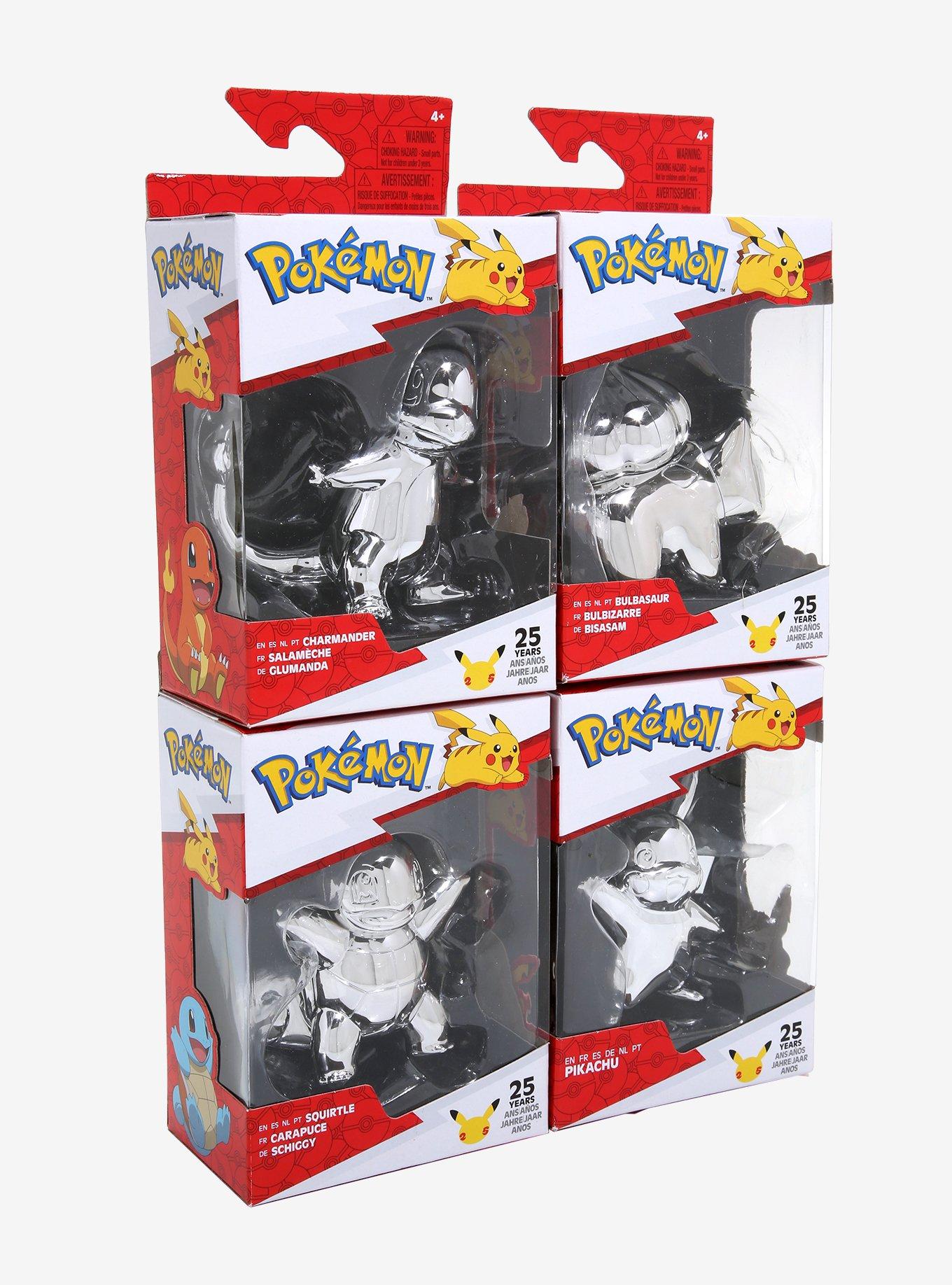 Pok&eacute;mon 25th Anniversary Silver Starter Pok&eacute;mon Figure, , alternate