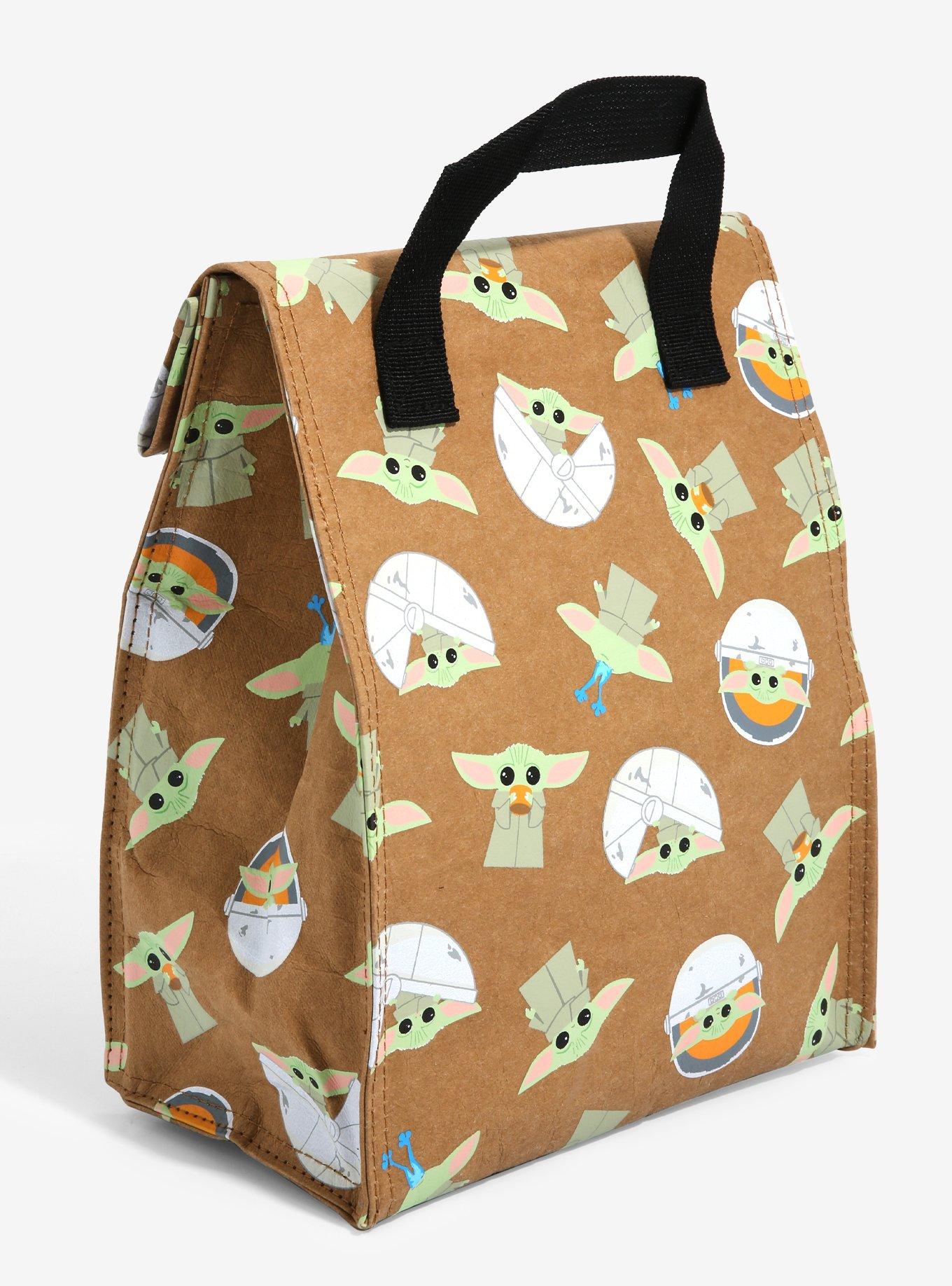 Star Wars The Mandalorian Chibi Grogu Lunch Bag - BoxLunch Exclusive, , alternate