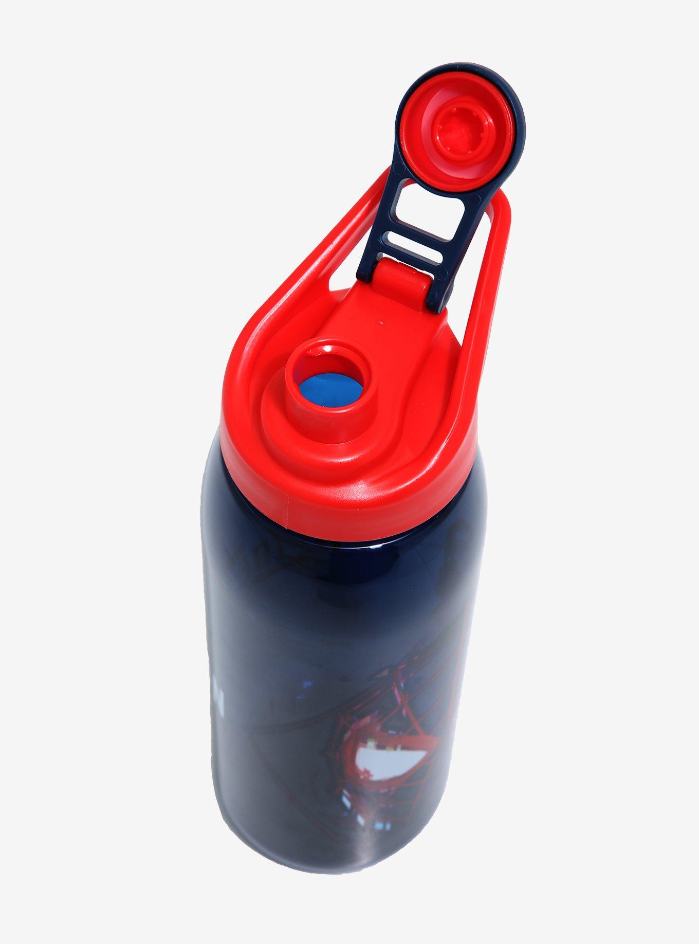 Marvel Spider-Man Miles Morales Mask Water Bottle, , alternate
