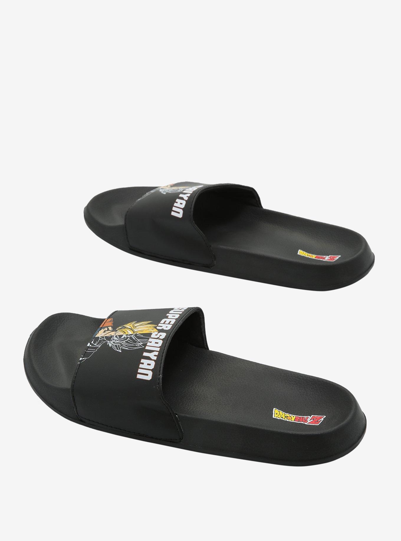 Dragon Ball Z Goku Super Saiyan Slide Sandals, MULTI, alternate