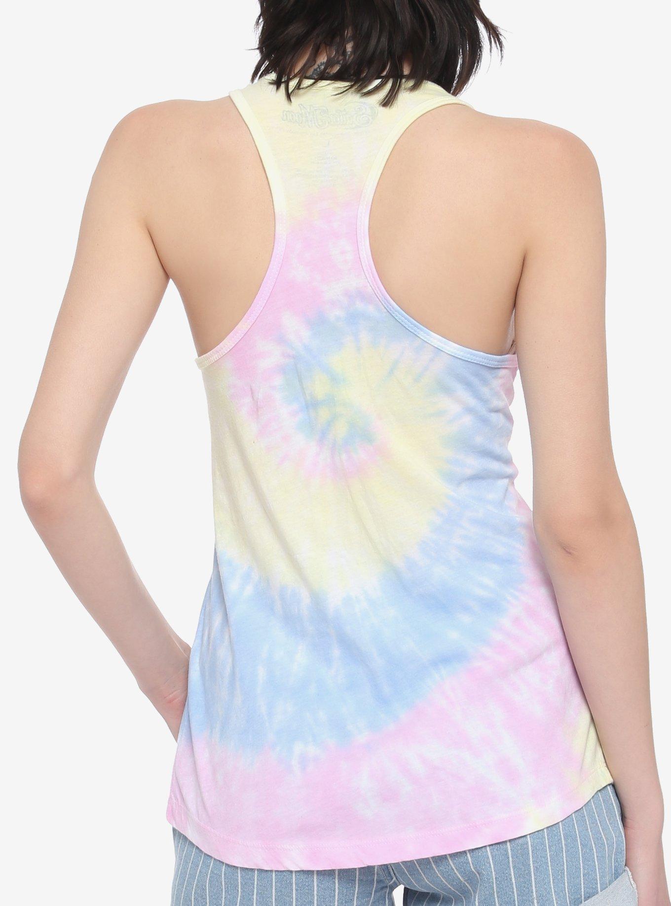 Sailor Moon Sailor Scouts Pastel Tie-Dye Girls Tank Top, MULTI, alternate