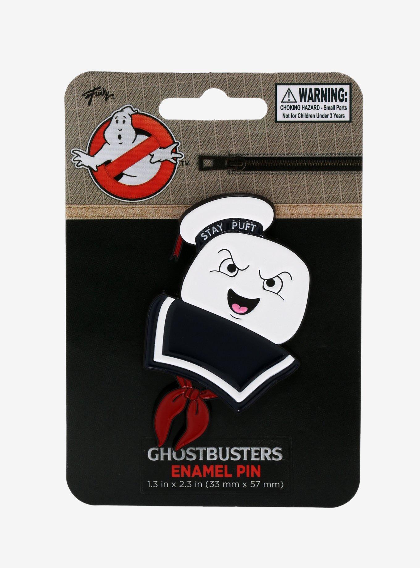 Ghostbusters Stay Puft Marshmallow Man Enamel Pin, , alternate