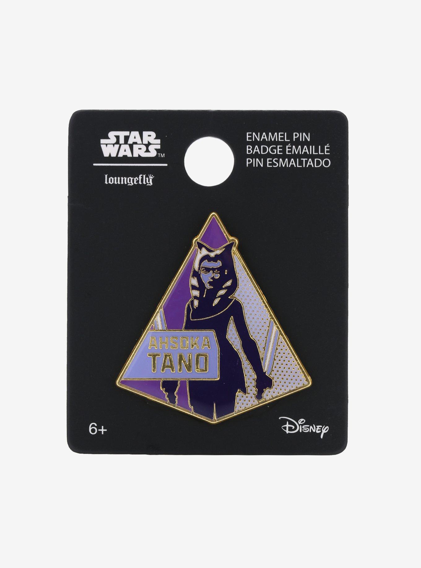 Loungefly Star Wars Ahsoka Tano Enamel Pin, , alternate