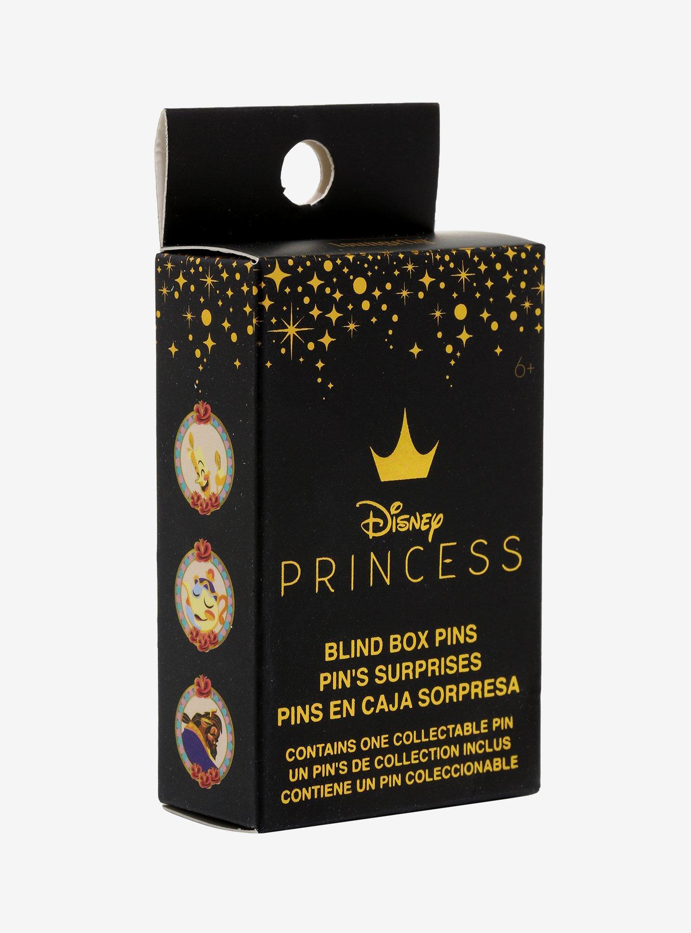 Loungefly Disney Beauty And The Beast Art Deco Blind Box Enamel Pin, , alternate