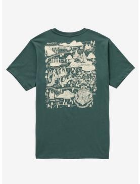 Harry Potter Hogwarts Map T-Shirt - BoxLunch Exclusive, , hi-res