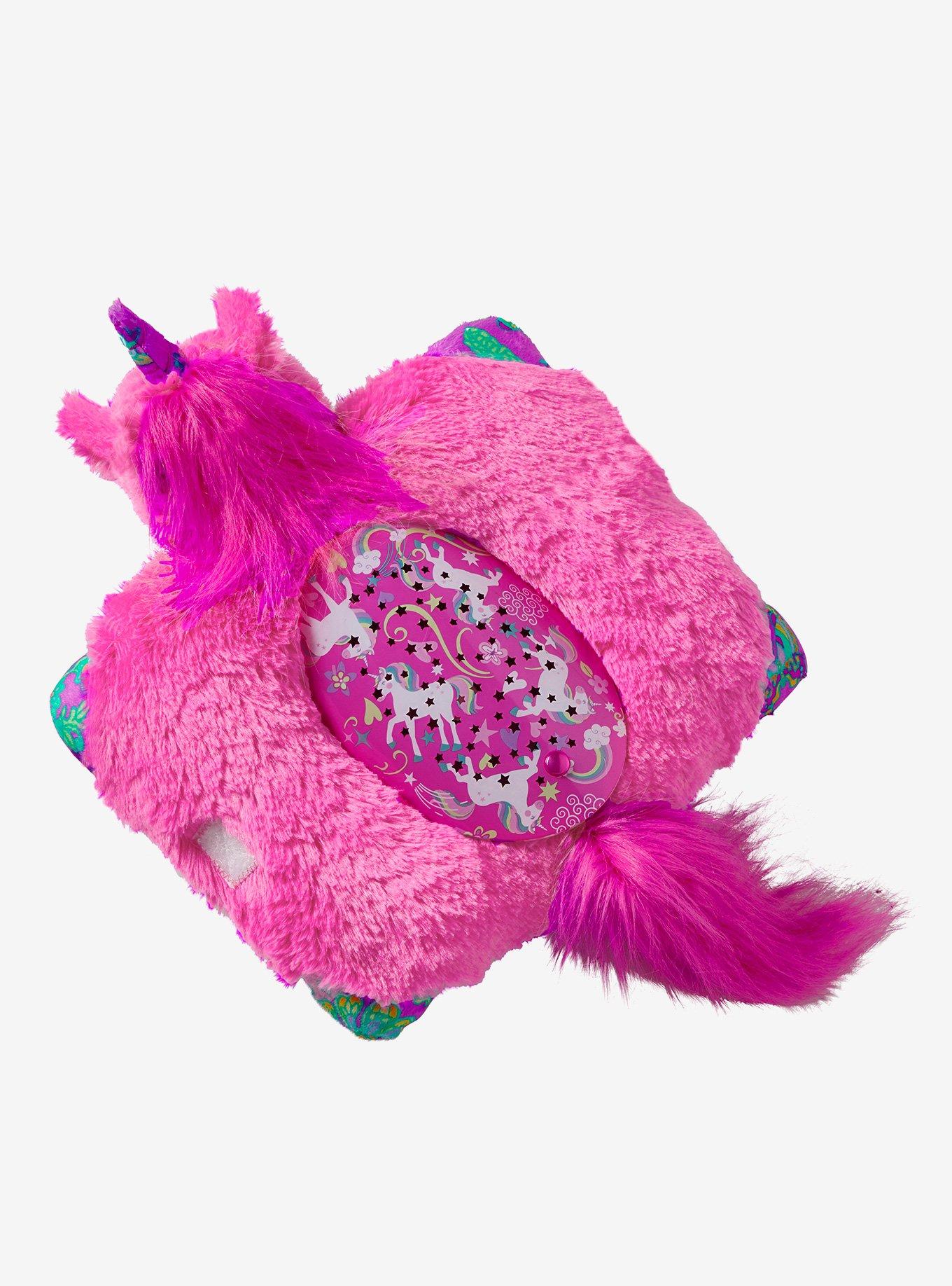 Colorful Pink Unicorn Sleeptime Lite Pillow Pets Plush Toy