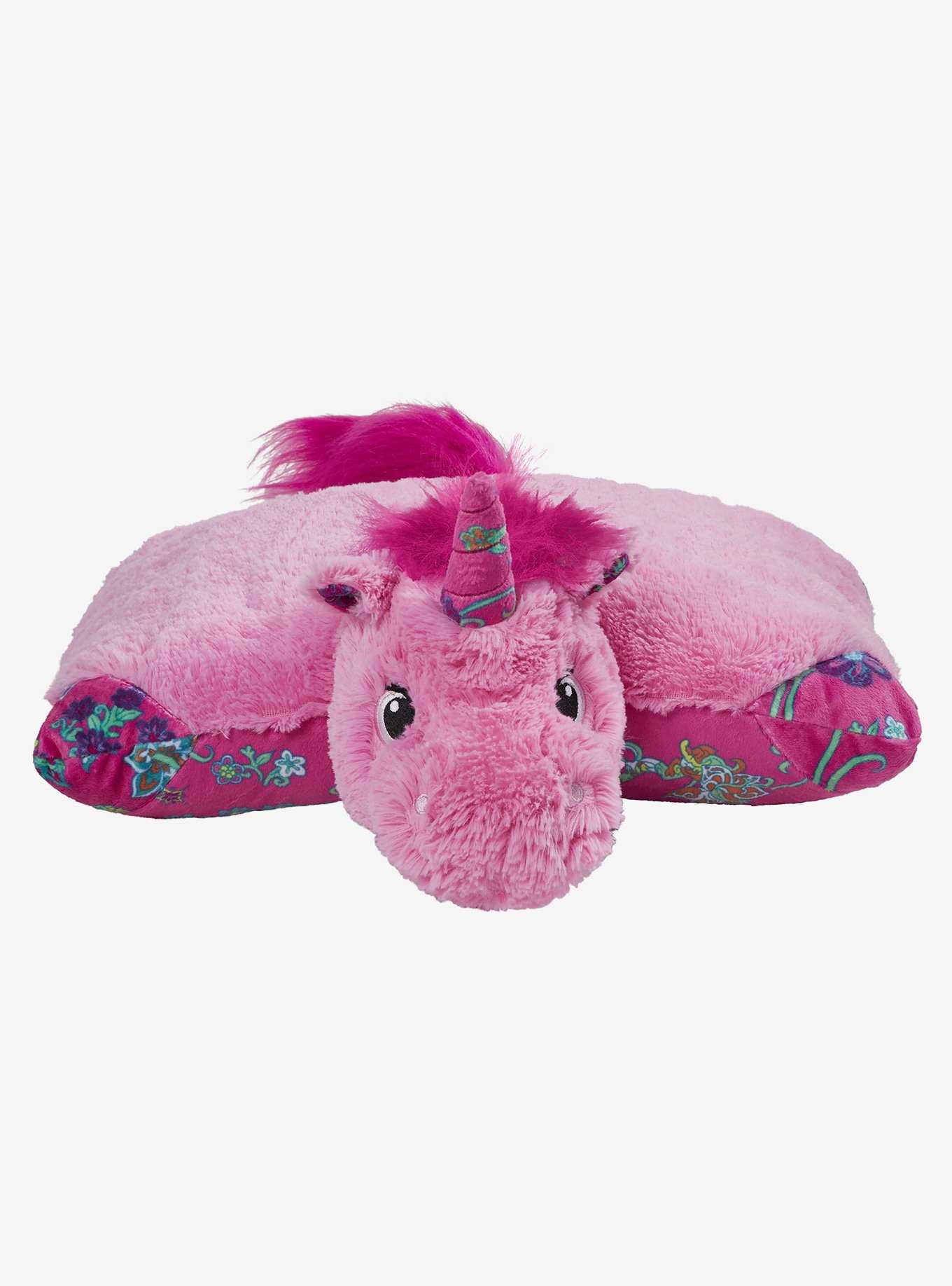Colorful Pink Unicorn Pillow Pets Plush Toy, , hi-res