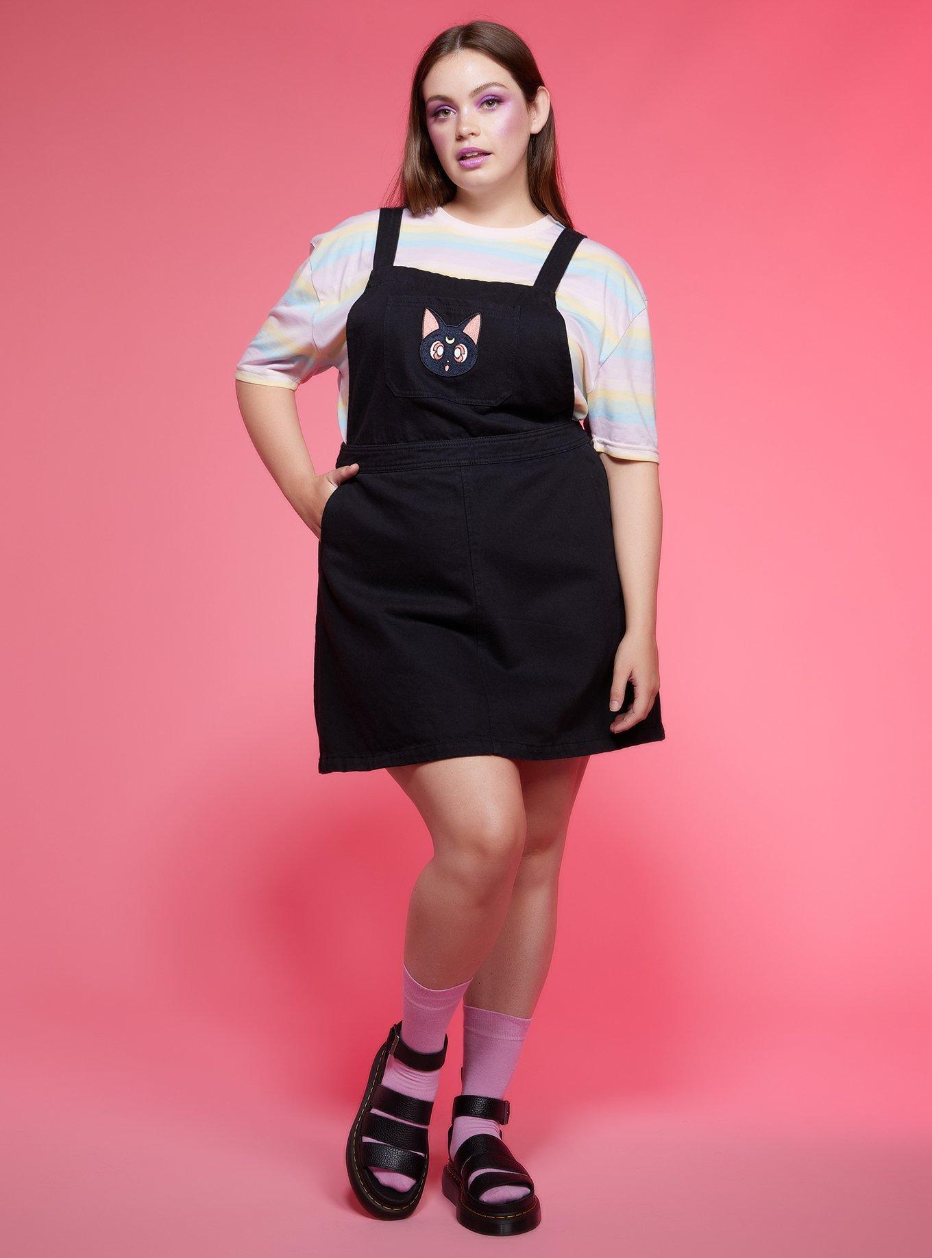 Sailor Moon Luna Skirtall Plus Size, MULTI, alternate