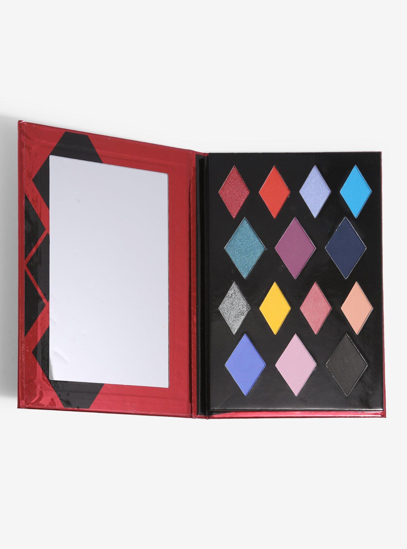 DC Comics The Suicide Squad Harley Quinn Live Fast Die Clown Eyeshadow Palette, , alternate