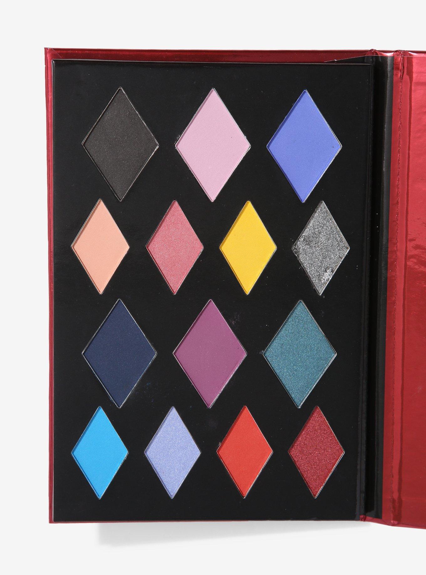 DC Comics The Suicide Squad Harley Quinn Live Fast Die Clown Eyeshadow Palette, , alternate