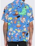 Nickelodeon '90s Characters Woven Button-Up, MULTI, alternate