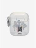 TinyTAN Character Clear Wireless Earbud Case Cover Inspired By BTS, , alternate