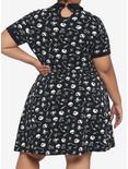 The Nightmare Before Christmas Icons Collar Dress Plus Size, MULTI, alternate