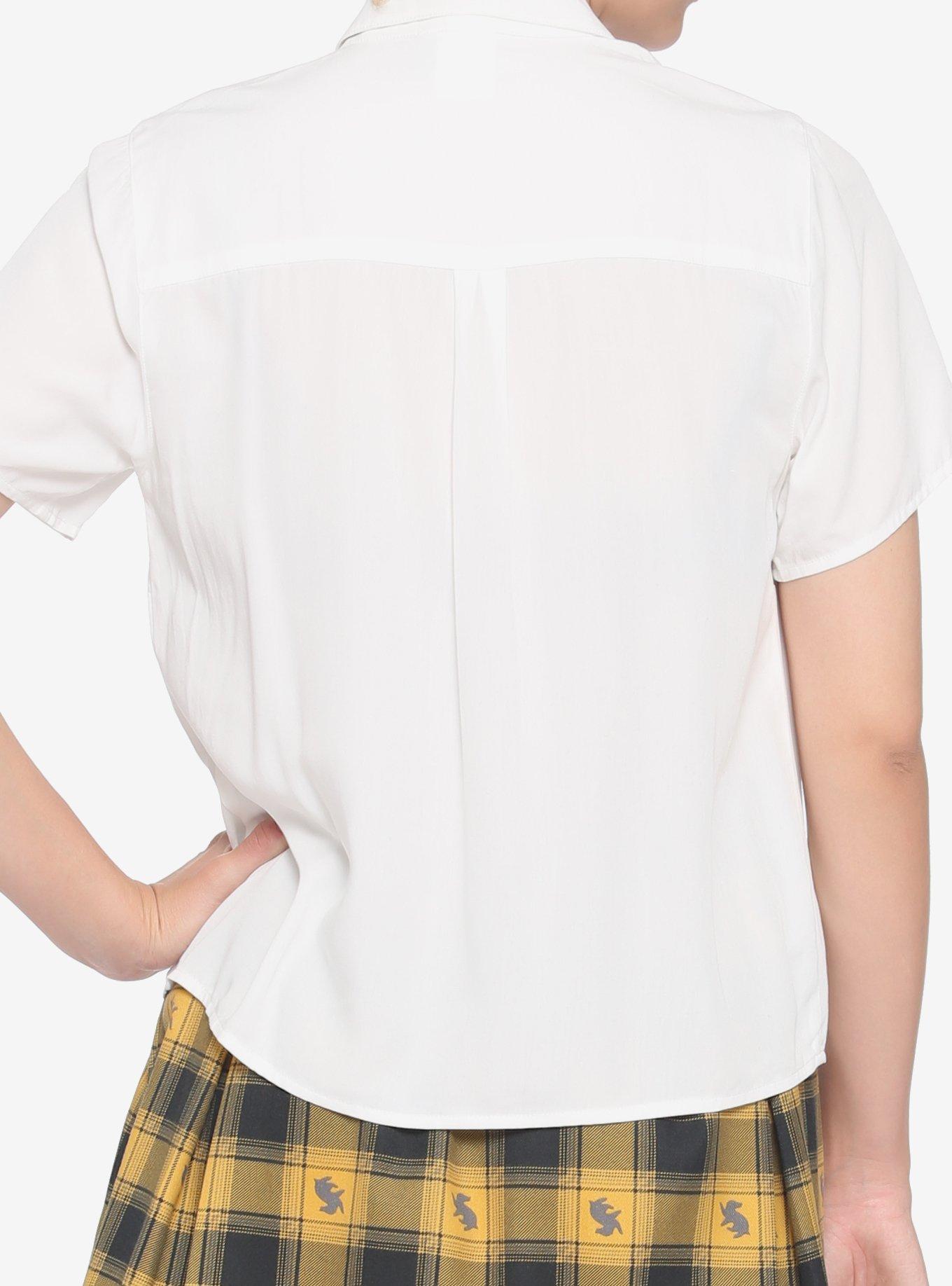 Harry Potter Hogwarts Woven Button-Up Top, MULTI, alternate