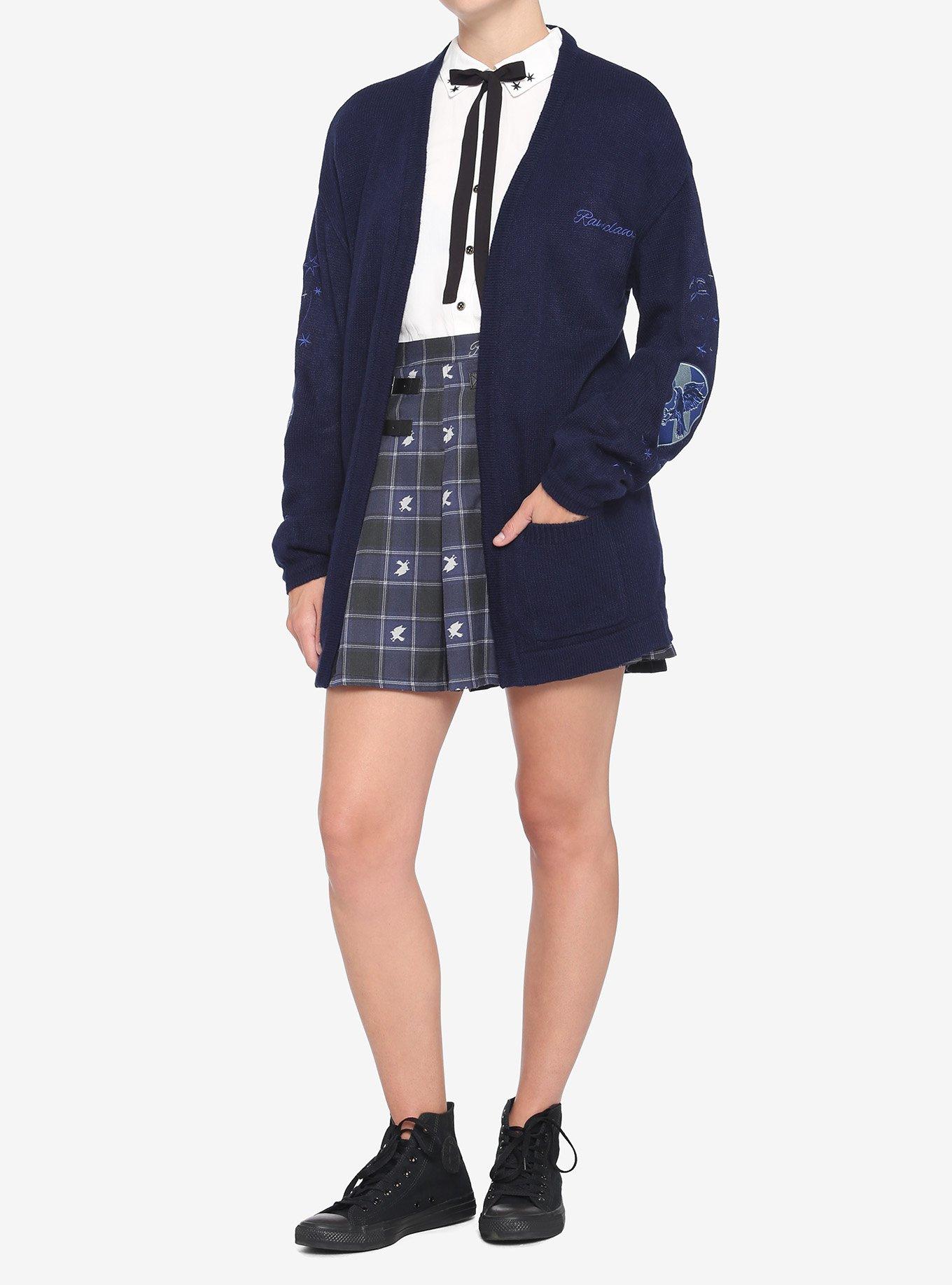 Harry Potter Ravenclaw Oversized Open Cardigan, MULTI, alternate