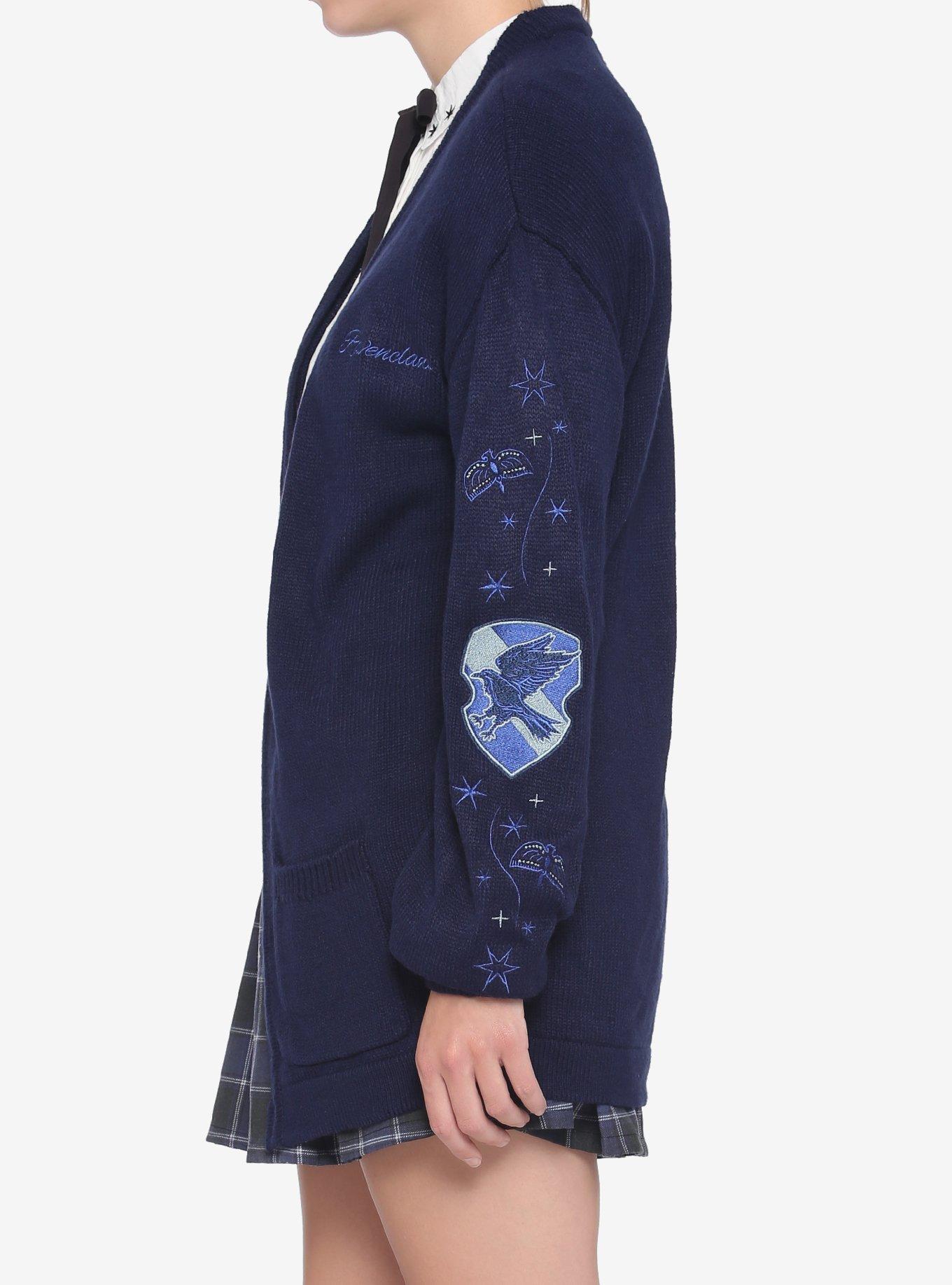Harry Potter Ravenclaw Oversized Open Cardigan, MULTI, alternate