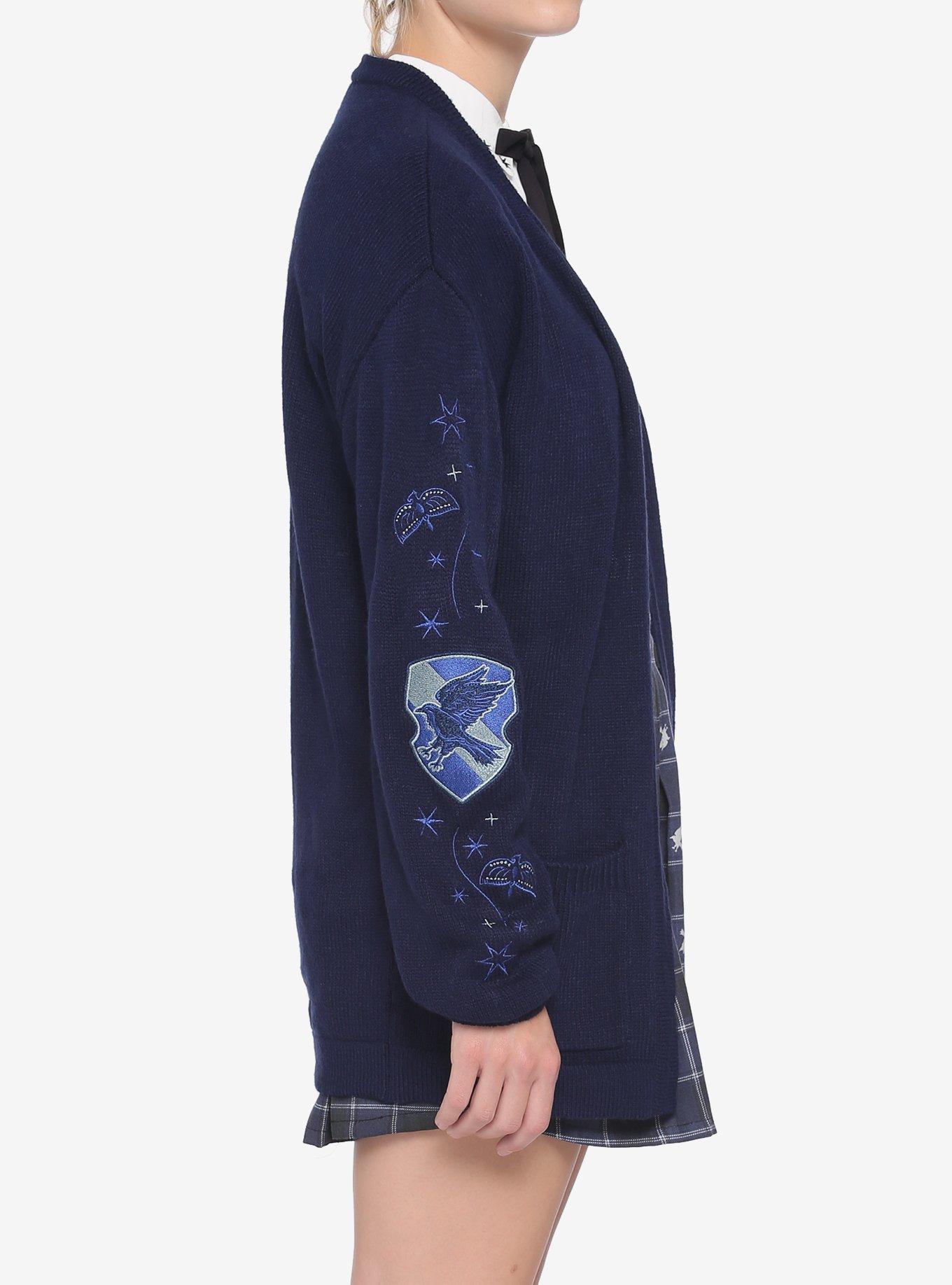 Harry Potter Ravenclaw Oversized Open Cardigan, MULTI, alternate
