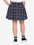 Harry Potter Ravenclaw Plaid Pleated Skirt Plus Size, MULTI, alternate
