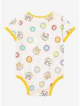 Corgi & Donuts Infant One-Piece - BoxLunch Exclusive, CREAM, alternate