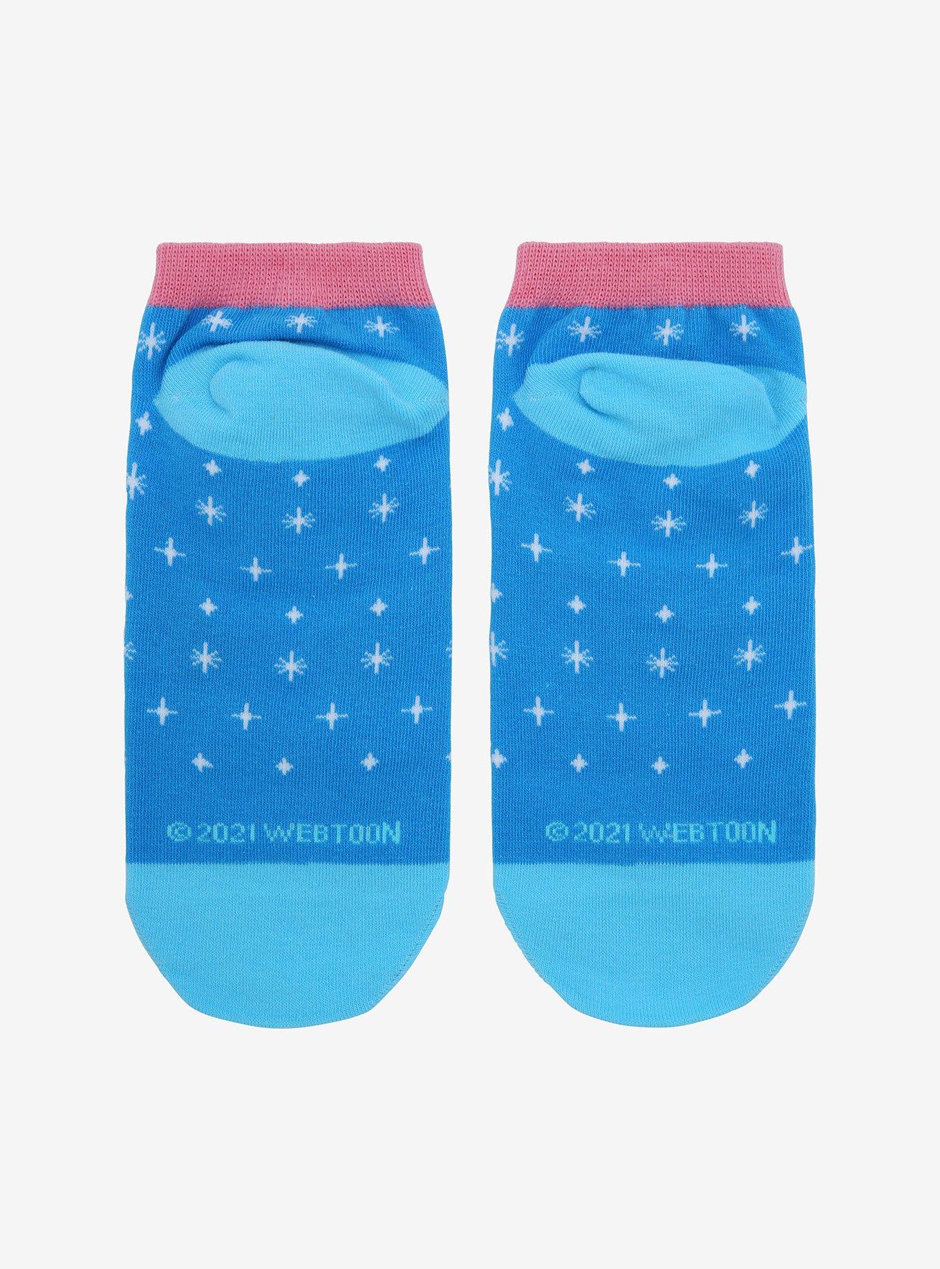 Lore Olympus Persephone & Hades No-Show Socks, , alternate