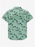 Our Universe Disney Mickey Mouse The Wild Outdoors Toddler Woven Button-Up - BoxLunch Exclusive, SAGE, alternate