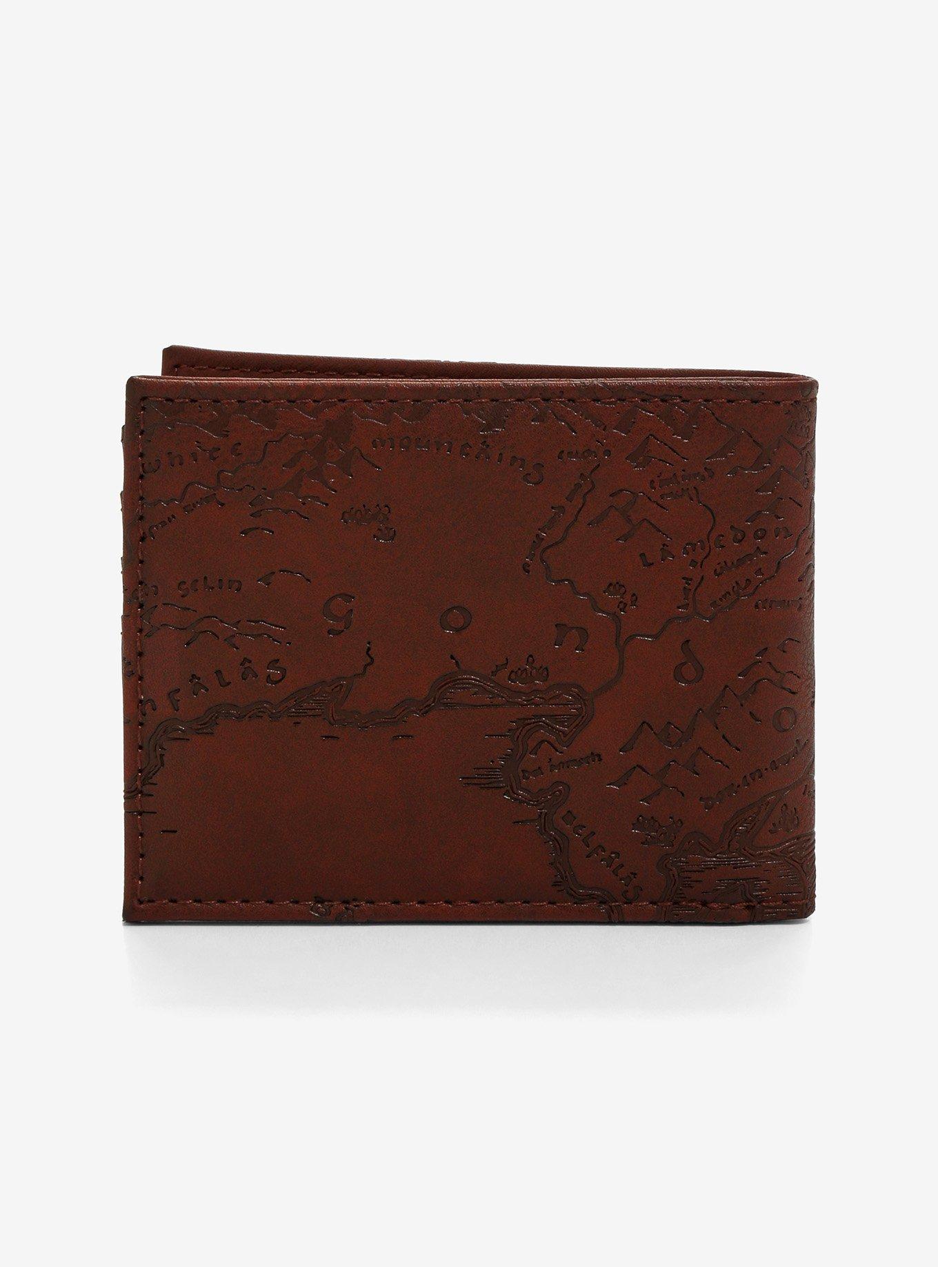 Lord of the Rings Middle-Earth Map Bifold Wallet - BoxLunch Exclusive, , alternate