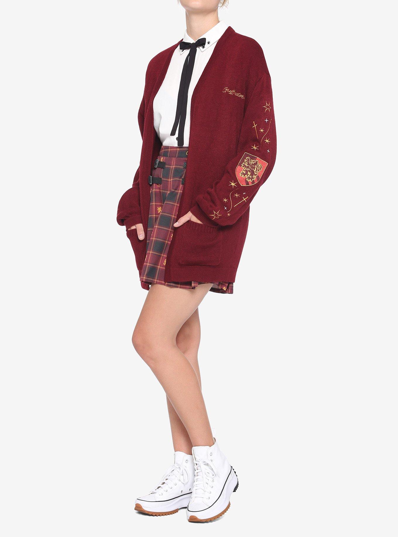 Hot topic gryffindor cardigan hotsell