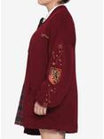 Harry Potter Gryffindor Oversized Girls Open Cardigan Plus Size, MULTI, alternate