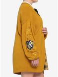 Harry Potter Hufflepuff Oversized Girls Open Cardigan Plus Size, MULTI, alternate