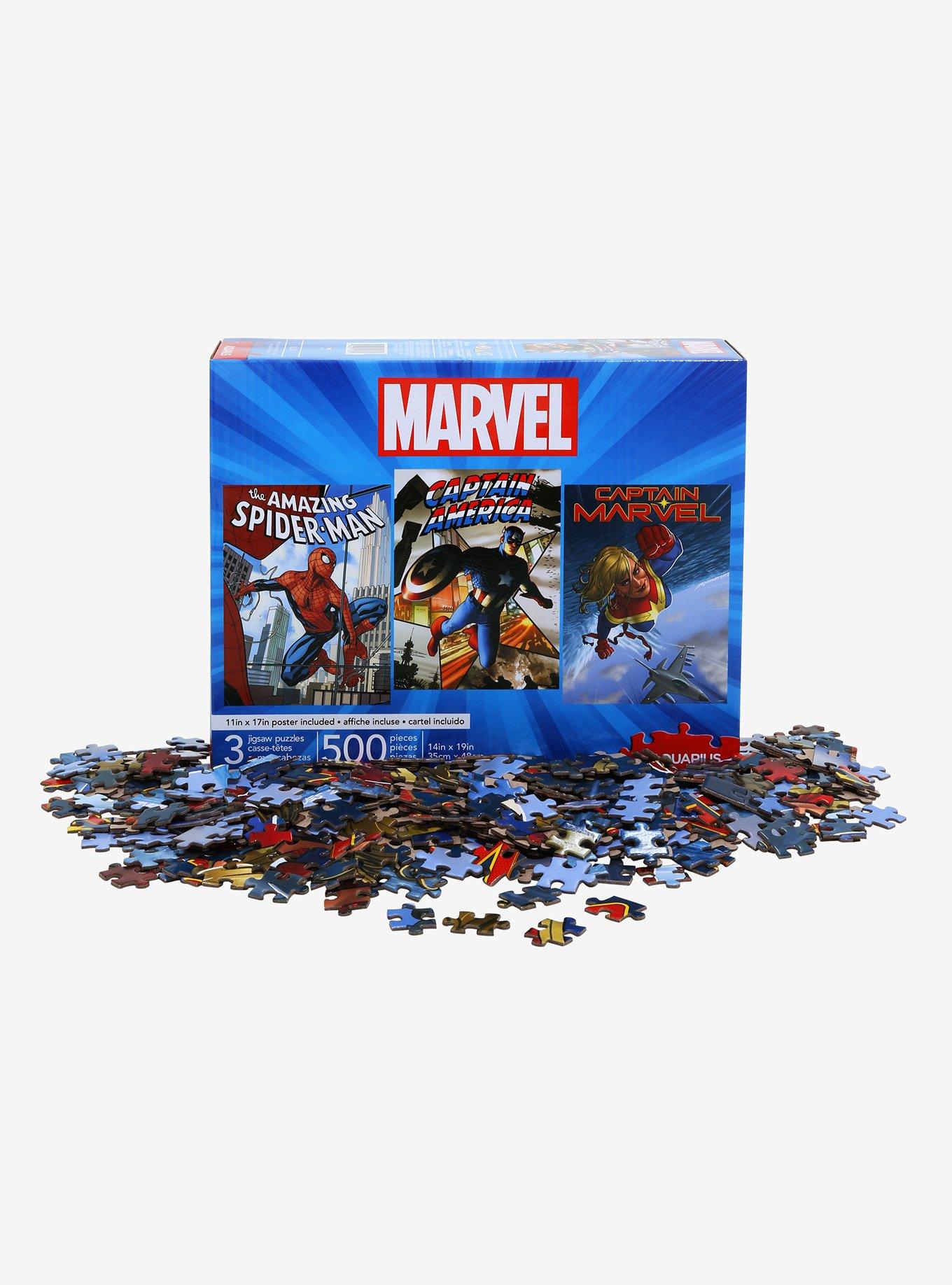 Marvel Trio Posters Puzzle Set, , alternate