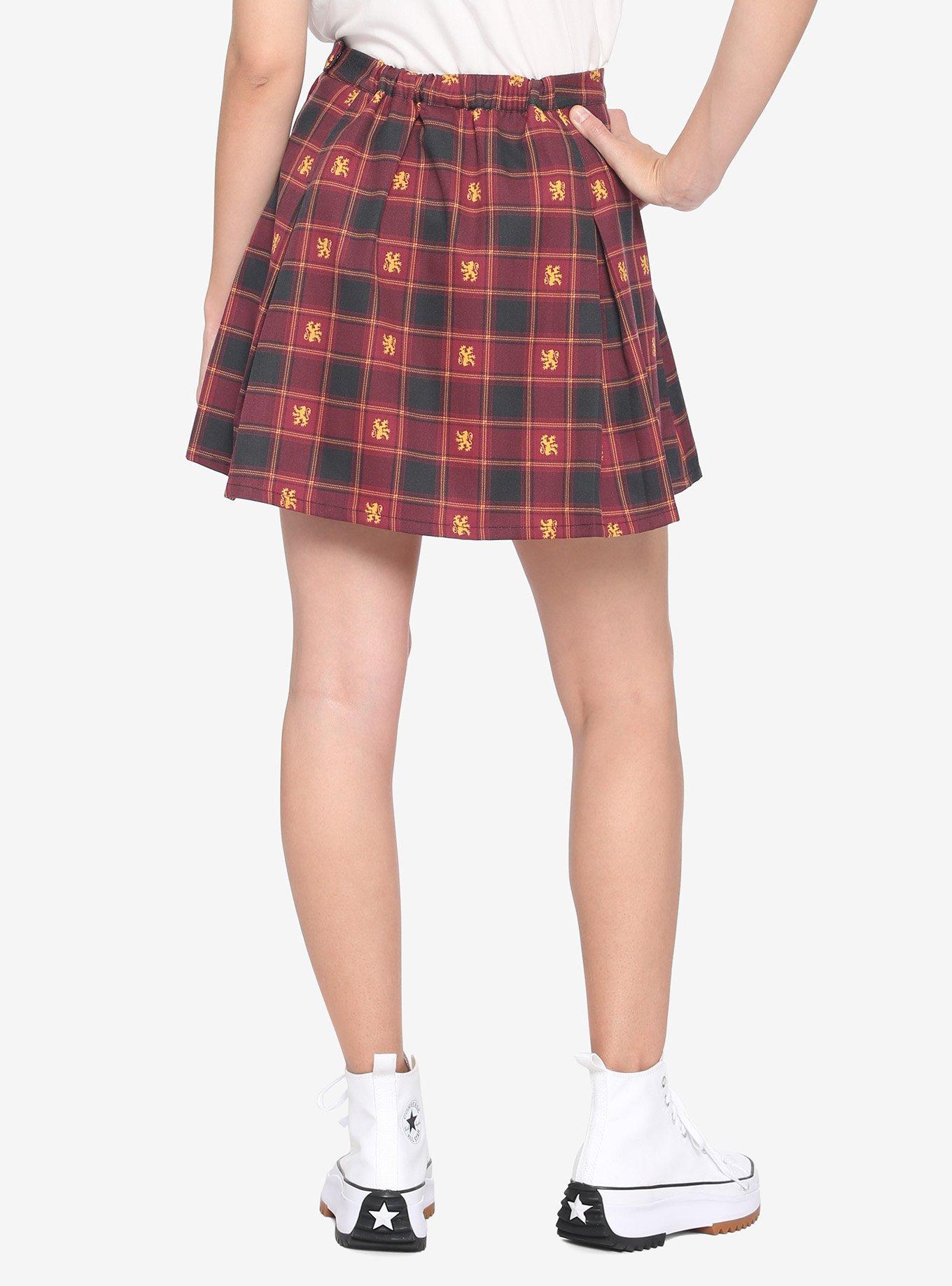 Harry Potter Gryffindor Plaid Skirtall