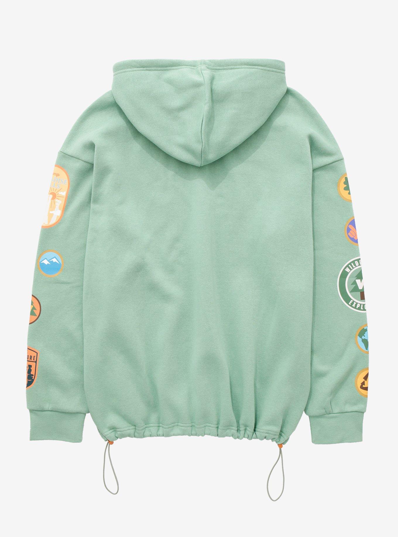 Disney Pixar Up Wilderness Explorer Toggle Hoodie - BoxLunch Exclusive, GREEN, alternate