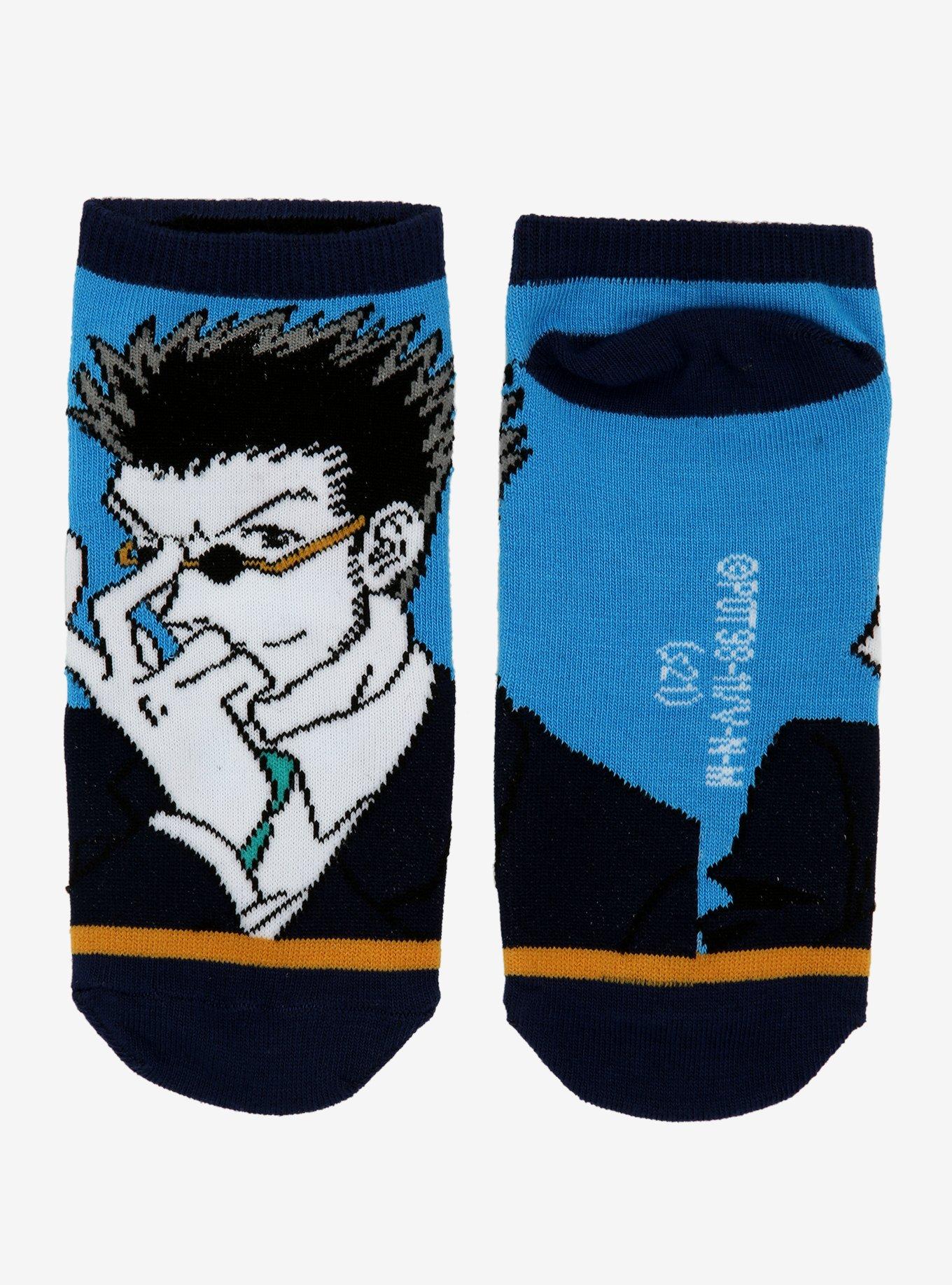 Hunter X Hunter Leorio No-Show Socks, , alternate