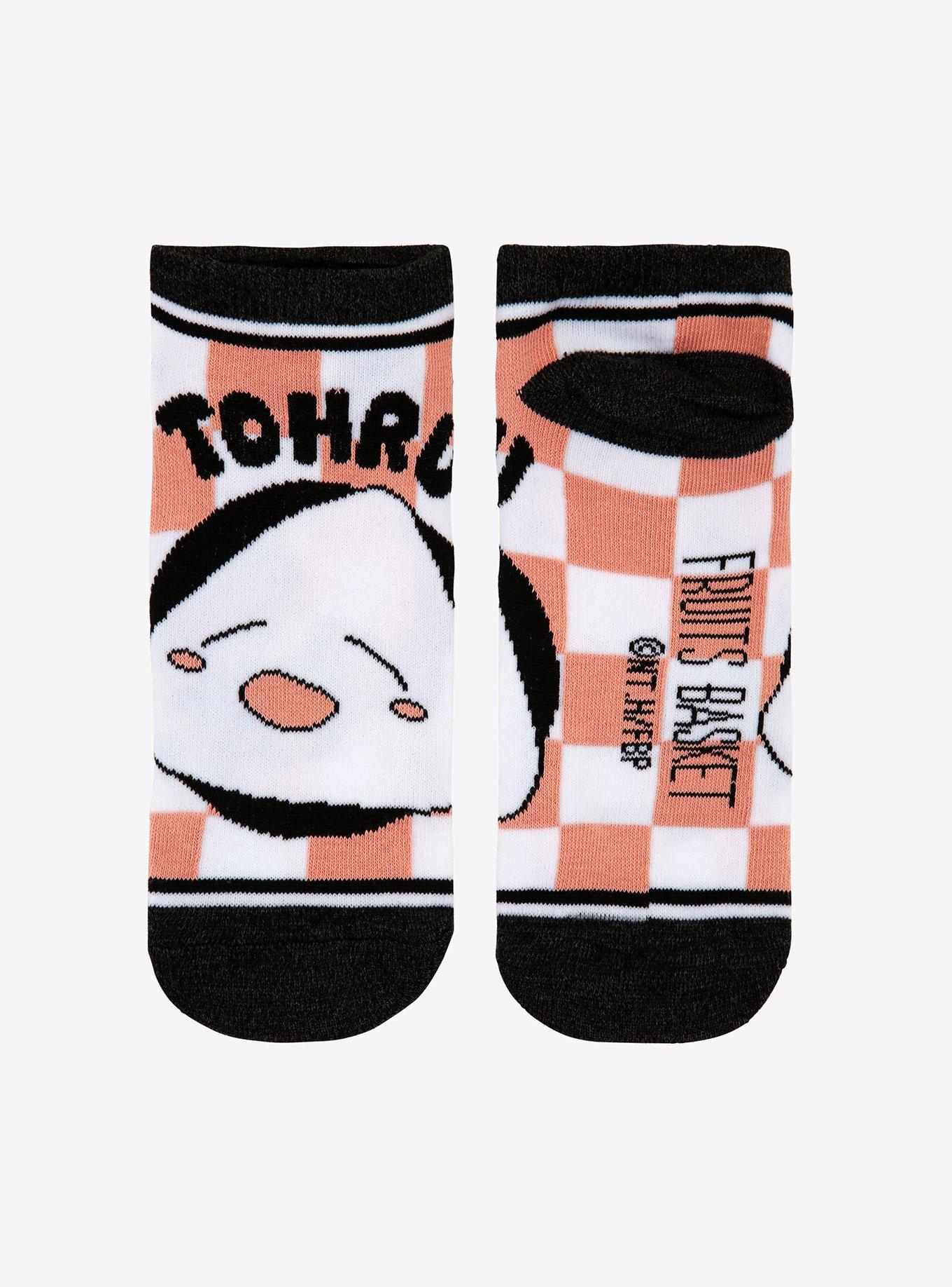 Fruits Basket Tohru Onigiri No-Show Socks, , alternate