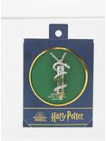 Harry Potter Slytherin Dried Flower Crystal Serpent Necklace, , alternate