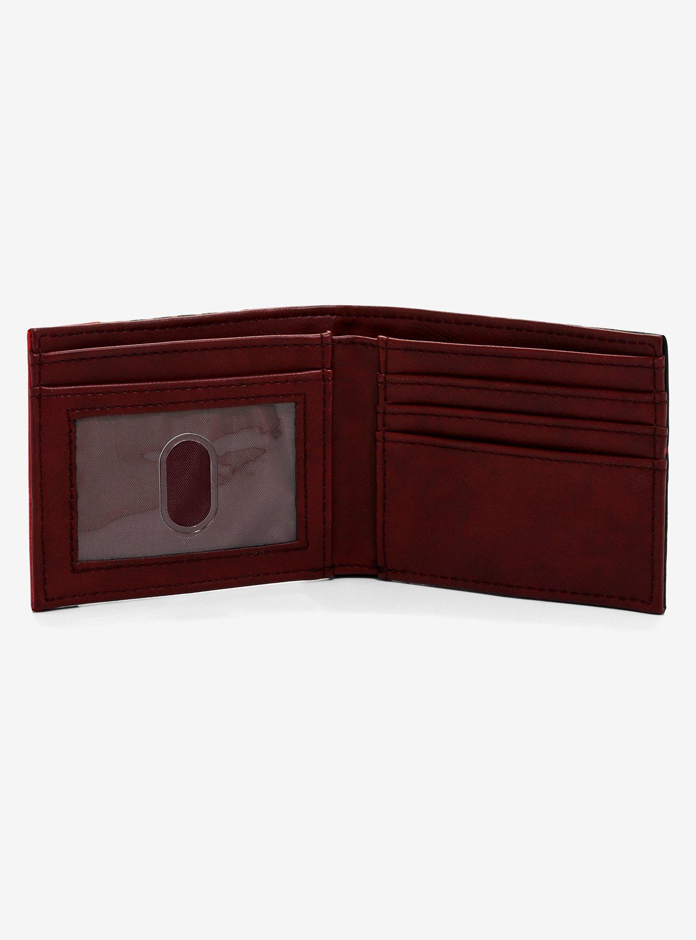 Marvel Spider-Man Miles Morales Spider Logo Bifold Wallet, , alternate