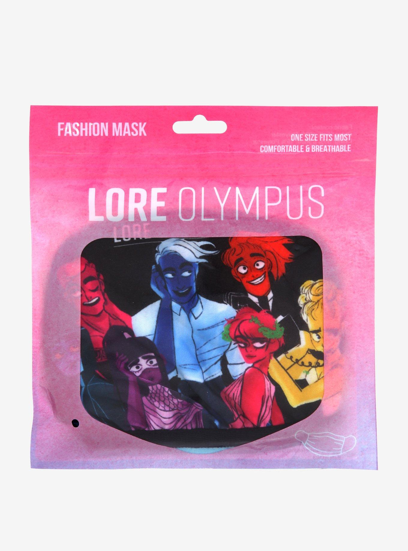 Lore Olympus Group Fashion Face Mask, , alternate