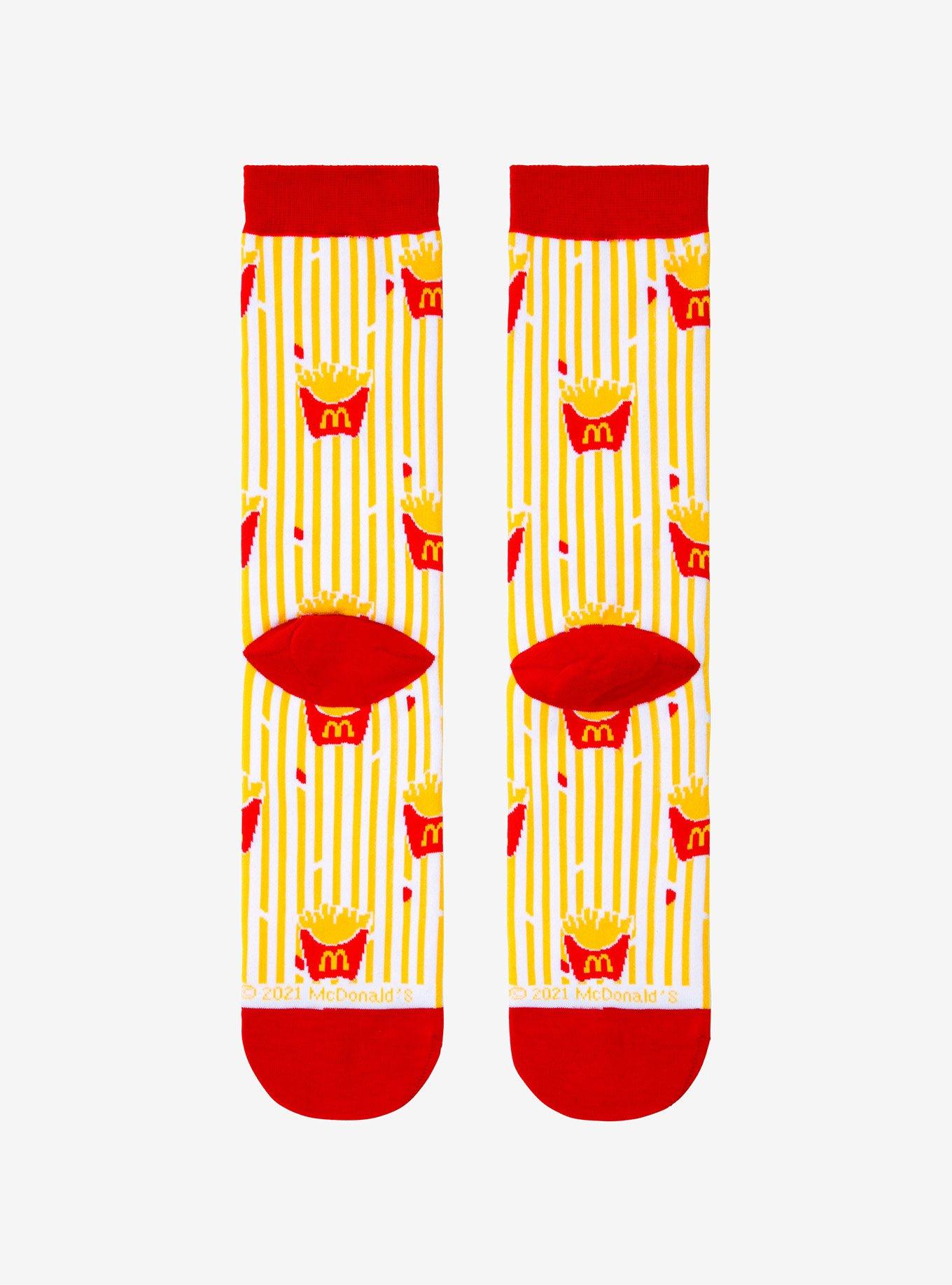 McDonald's French Fries Crew Socks - BoxLunch Exclusive, , alternate