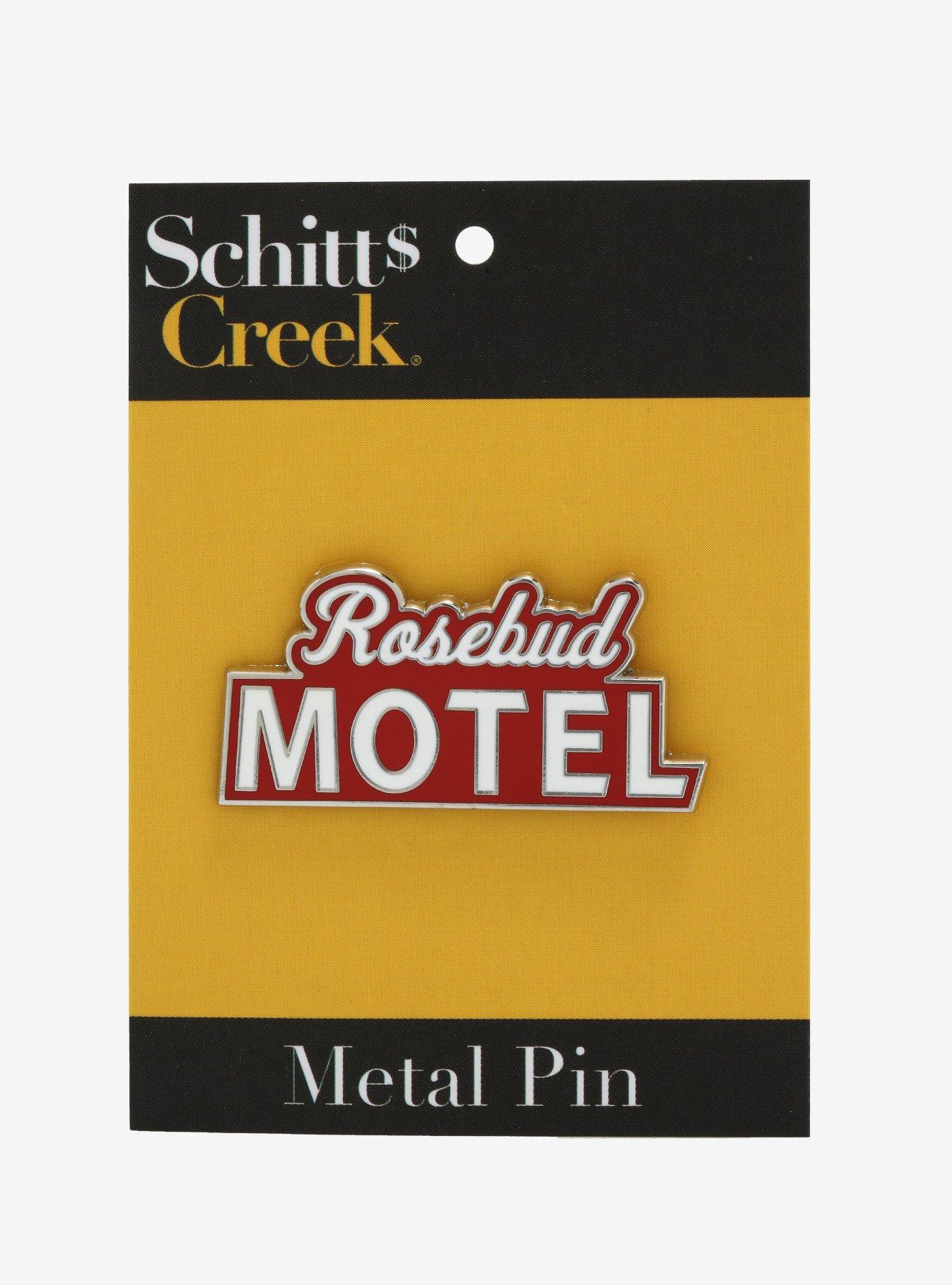Schitt's Creek Rosebud Motel Enamel Pin - BoxLunch Exclusive, , alternate