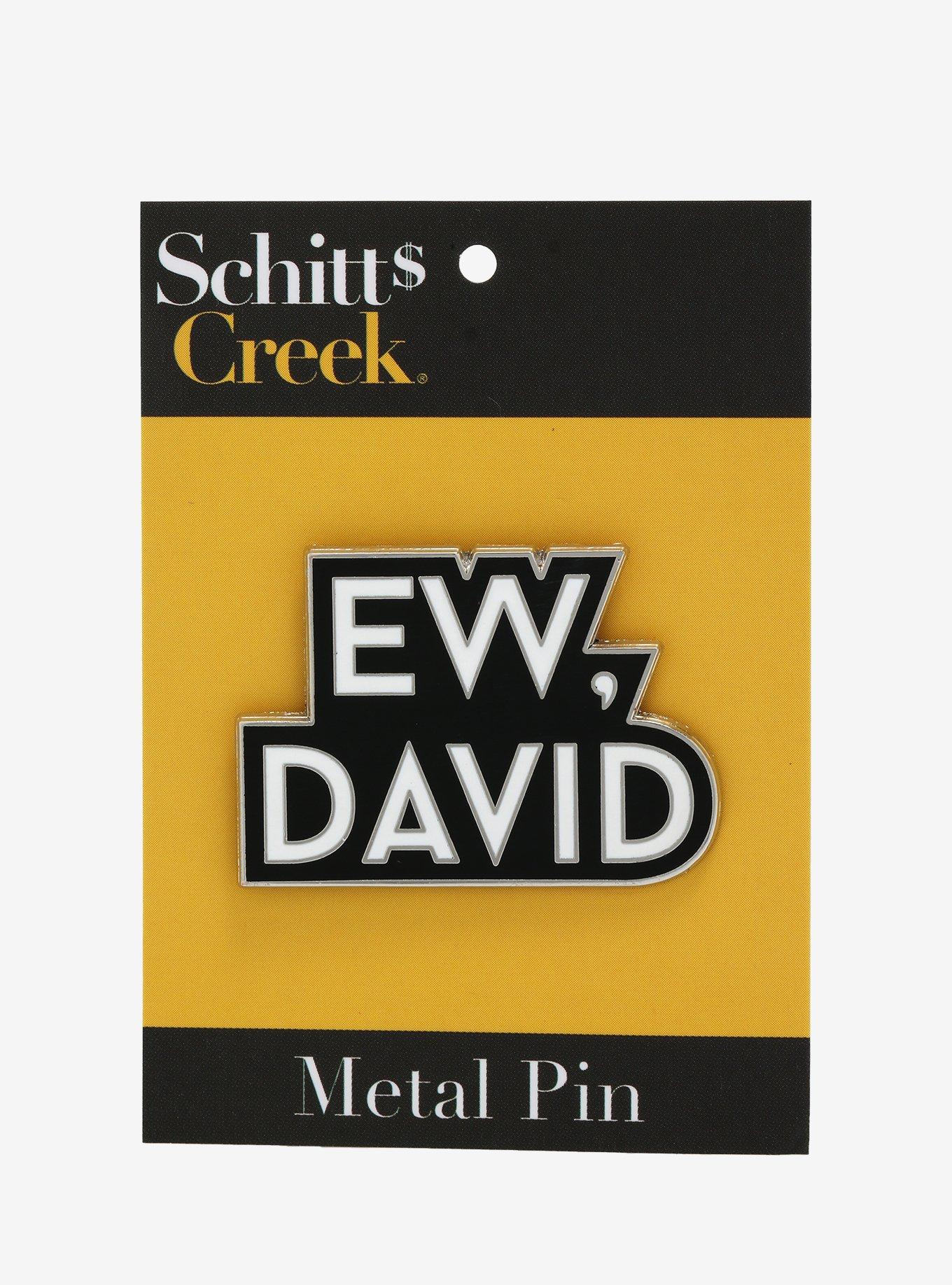 Schitt's Creek Ew David Enamel Pin - BoxLunch Exclusive, , alternate