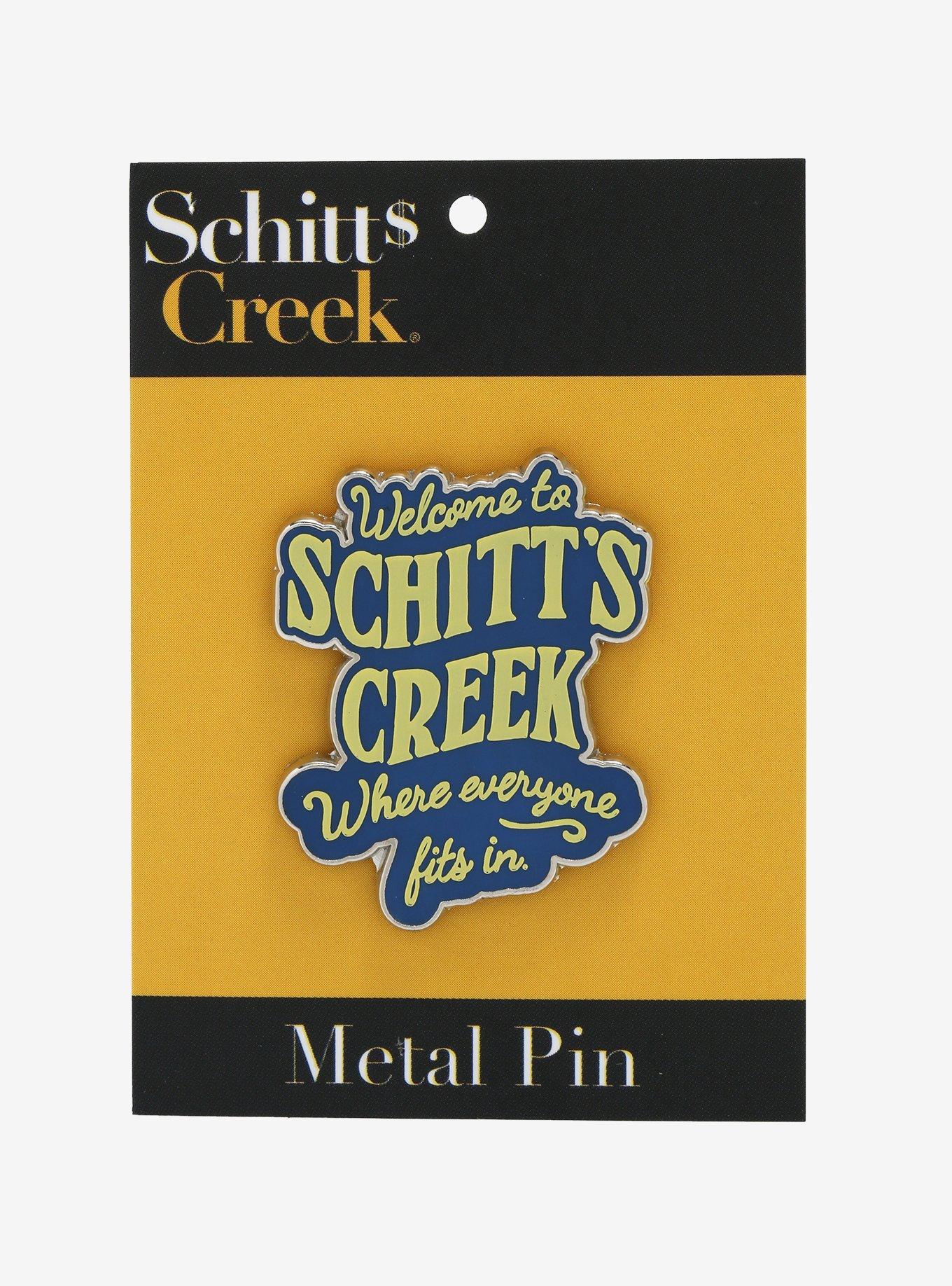 Schitt's Creek Welcome Sign Enamel Pin - BoxLunch Exclusive, , alternate