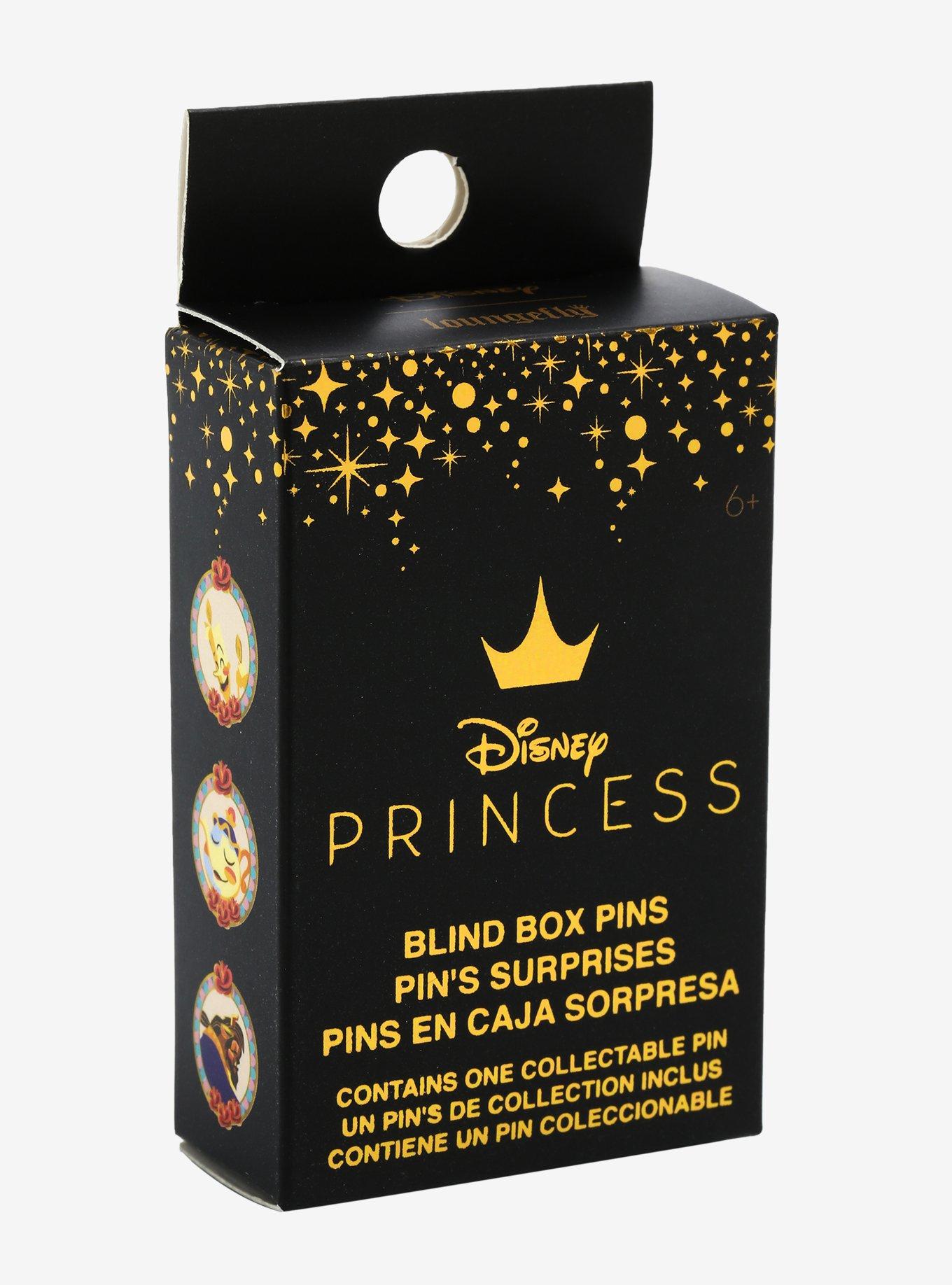 Loungefly Disney Princess Beauty and the Beast Portraits Blind Box Enamel Pin, , alternate