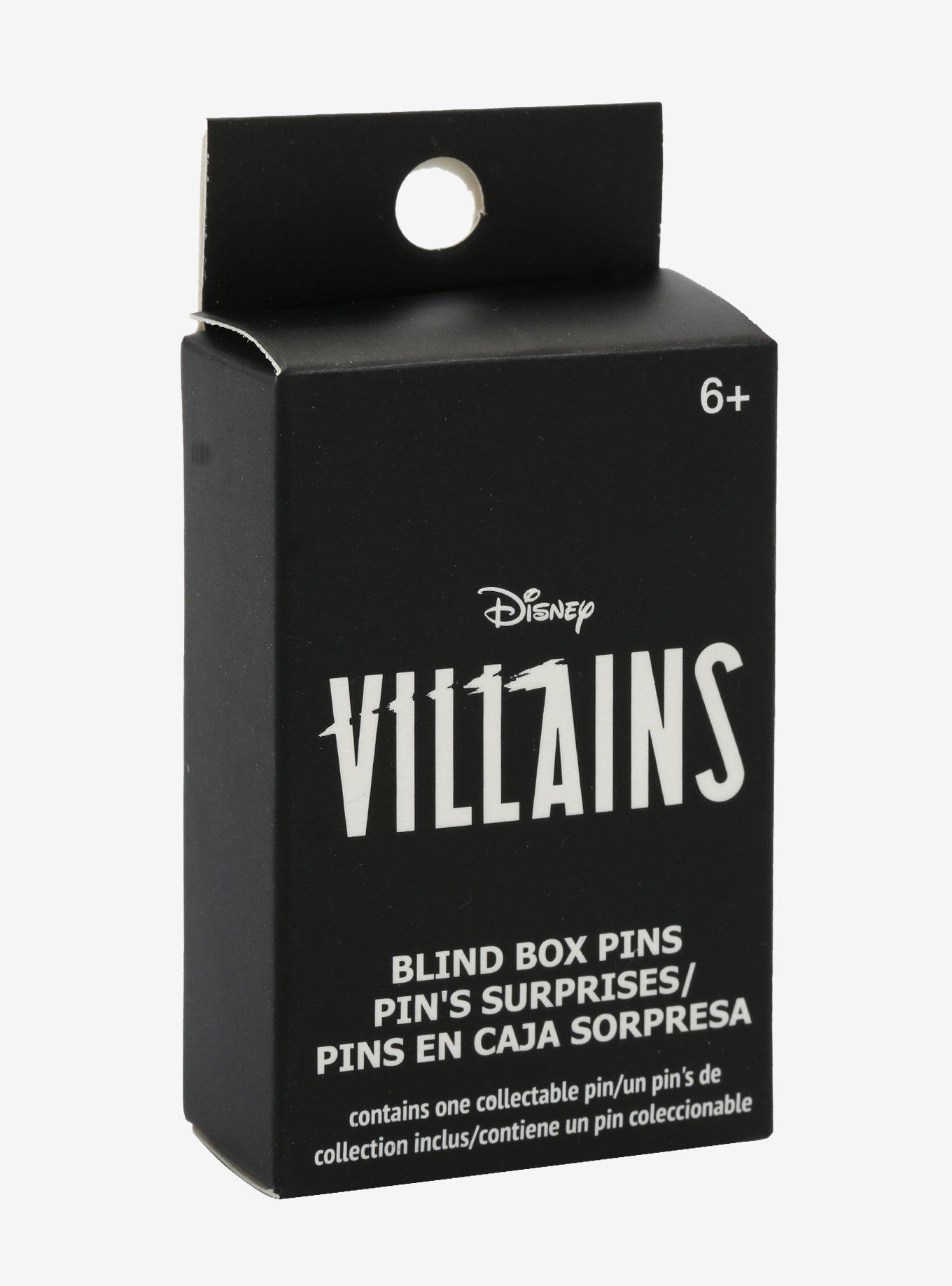 LoungeFly Disney Villains Blind Box Enamel Pin, , alternate