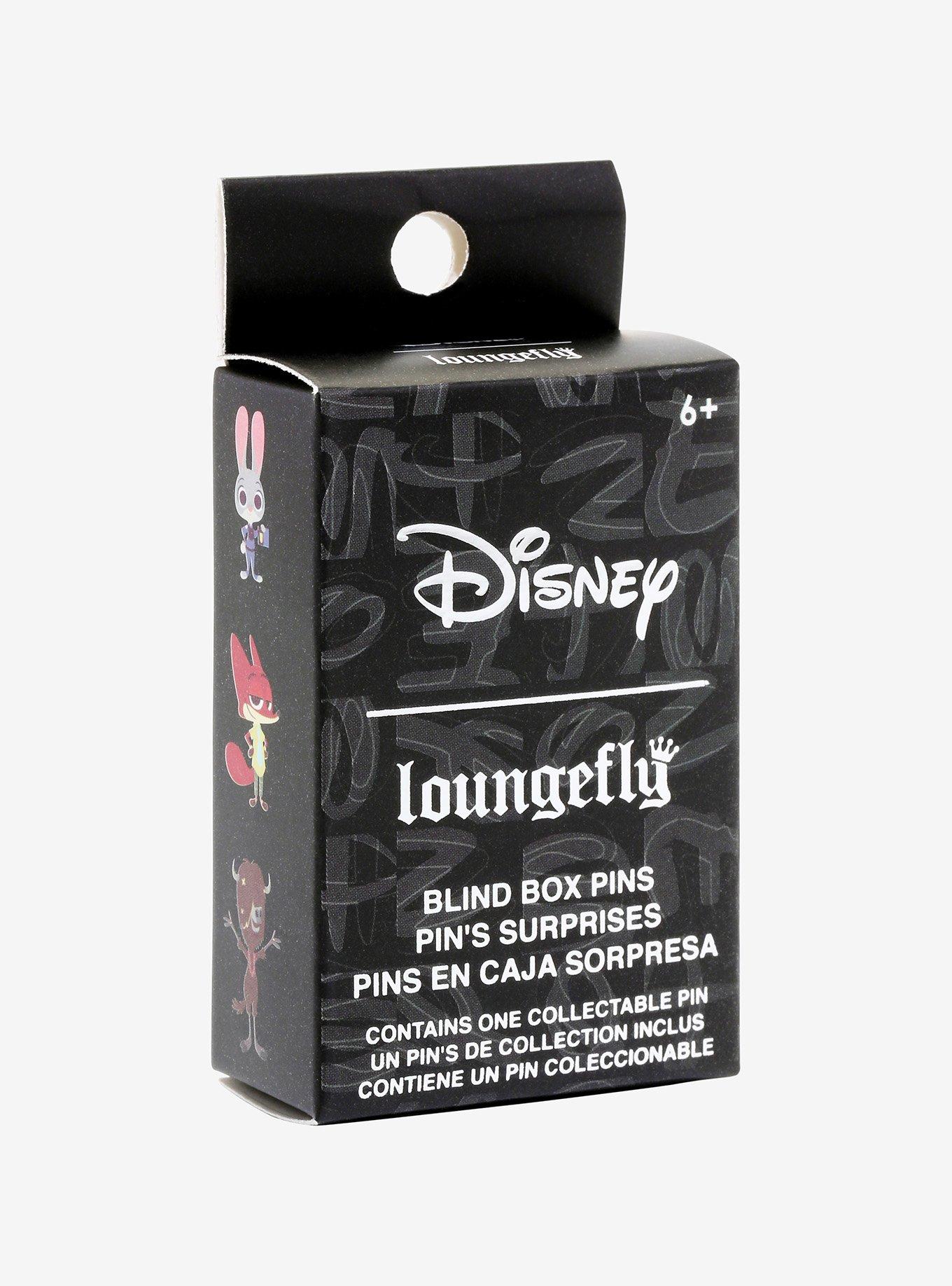 Loungefly Disney Zootopia Chibi Character Blind Box Enamel Pin, , alternate