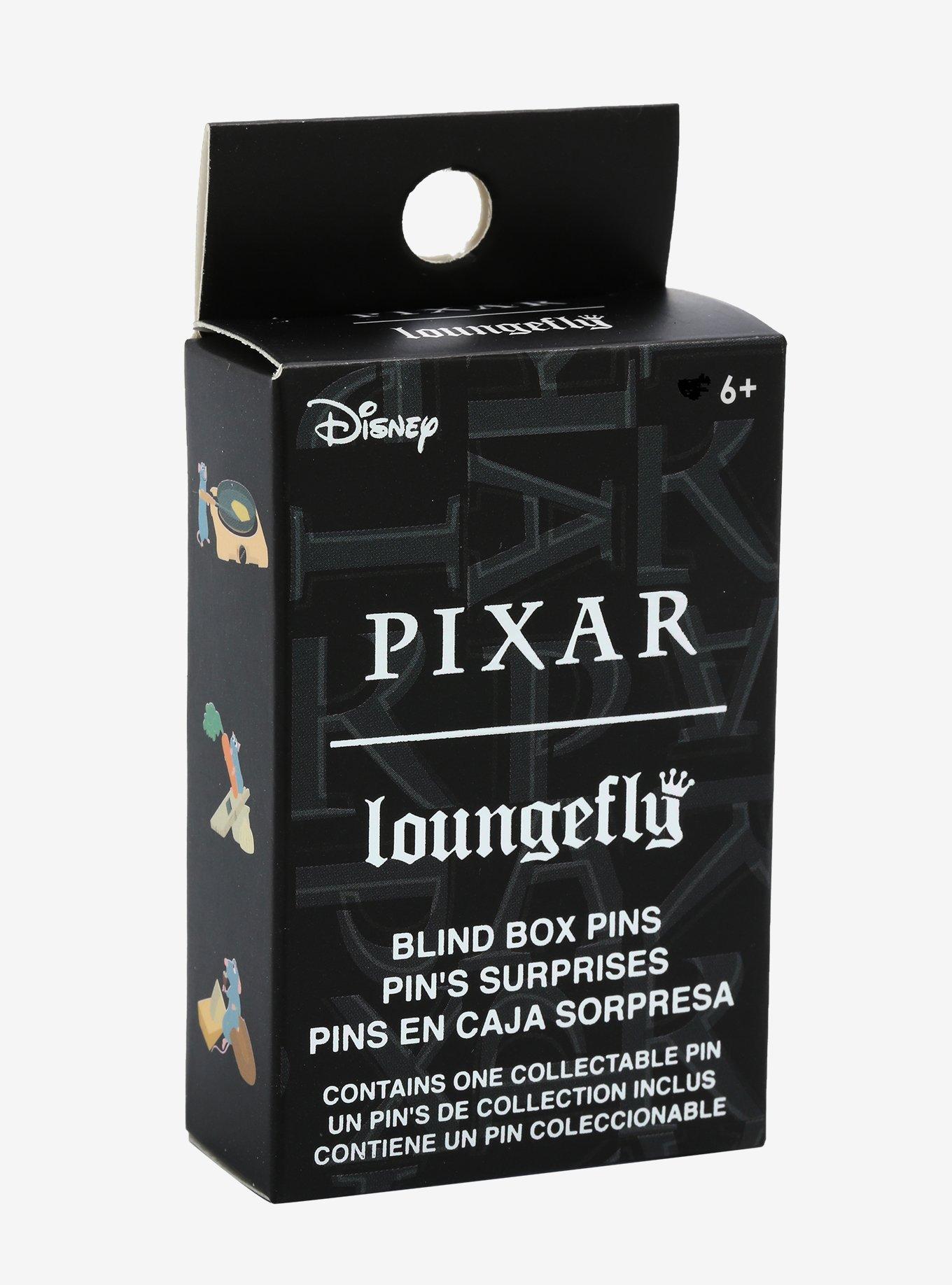 Loungefly Disney Pixar Ratatouille Remy with Food Blind Box Enamel Pin, , alternate