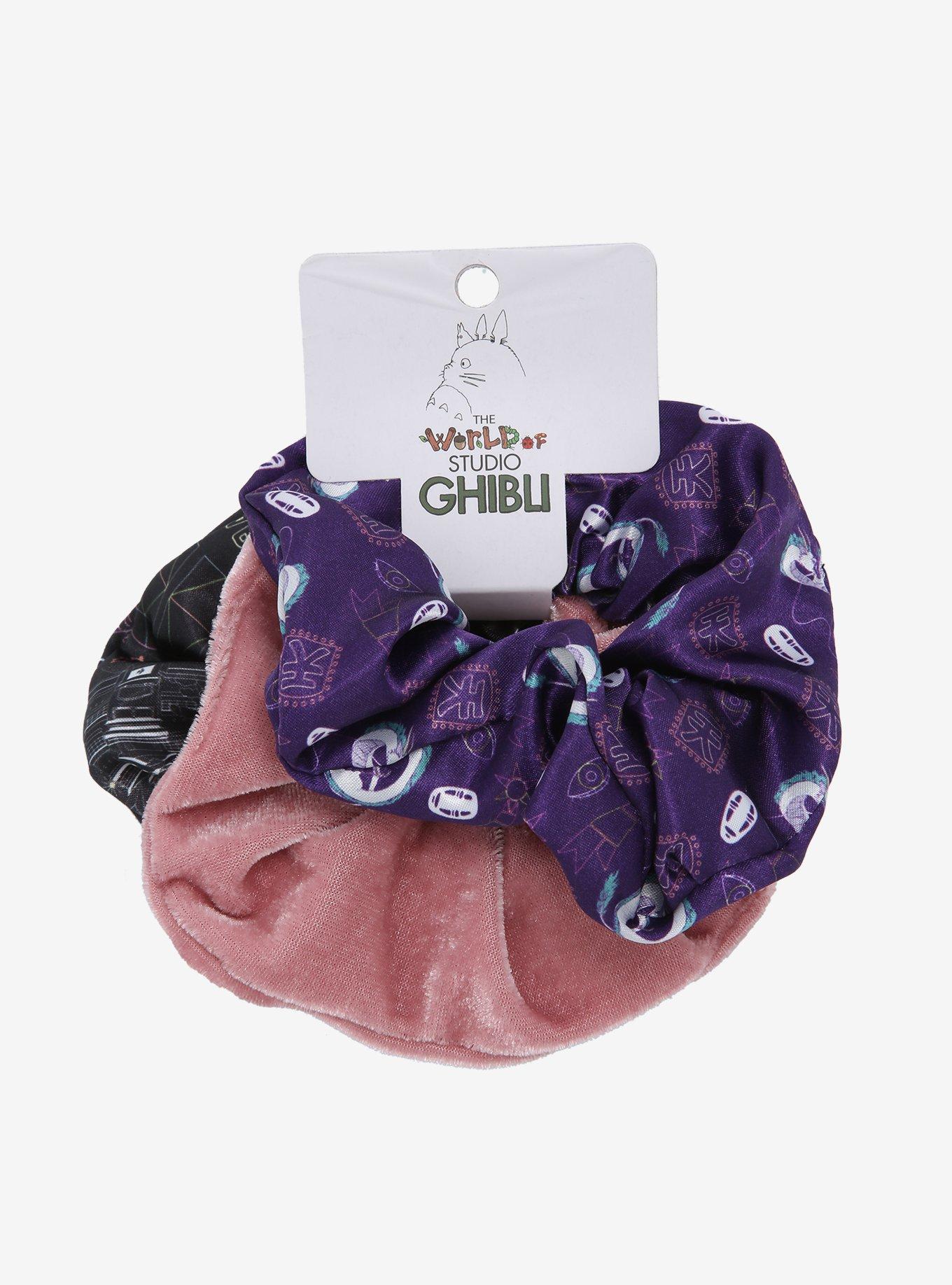 Studio Ghibli Spirited Away No-Face & Haku Scrunchy Set, , alternate