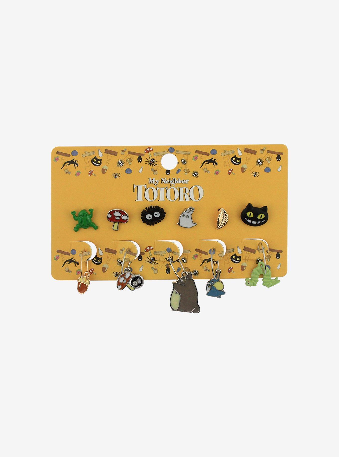 Studio Ghibli My Neighbor Totoro Mismatch Earring Set, , alternate