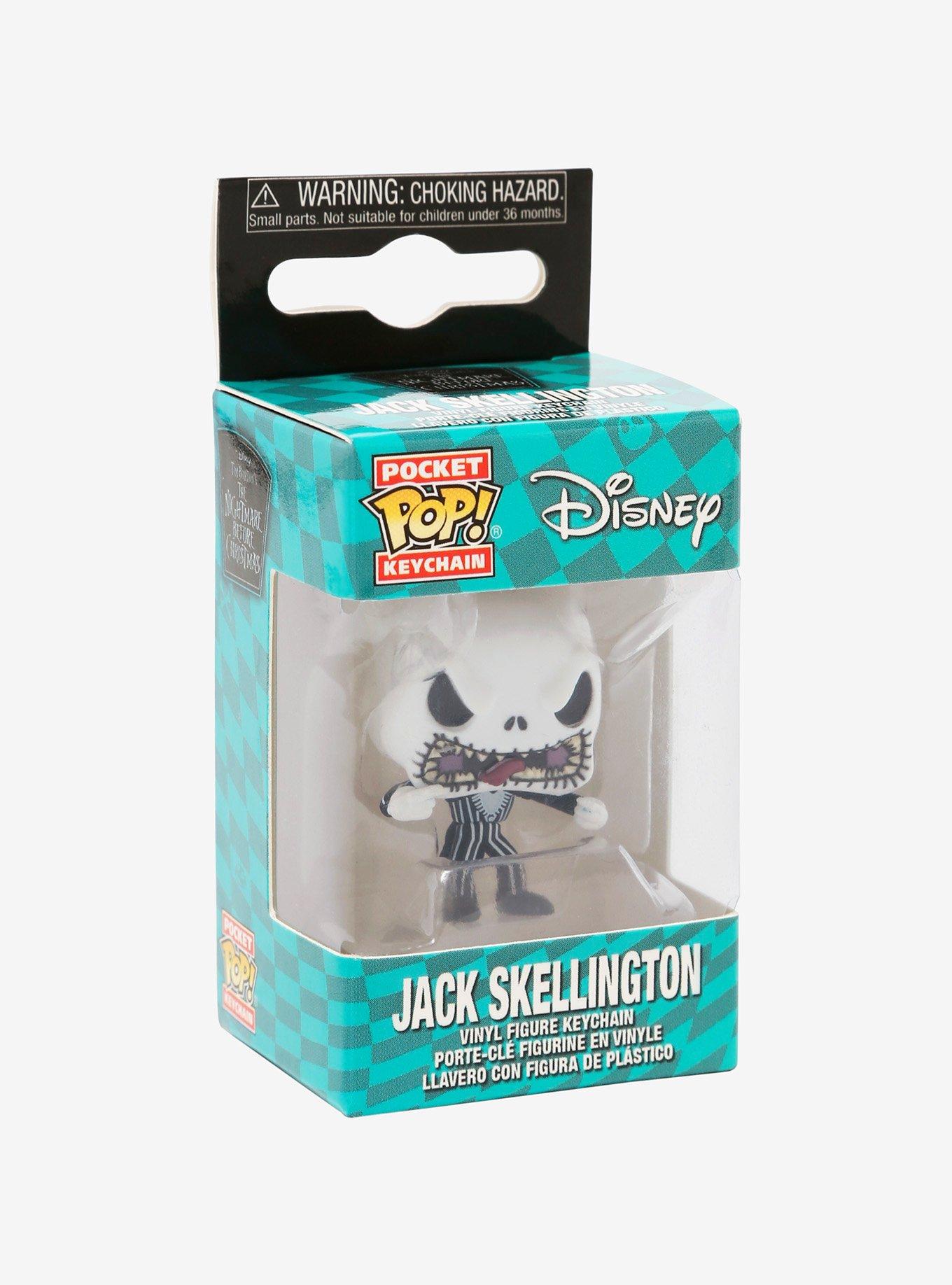 Funko Pocket Pop! Disney Nightmare Before Christmas Jack Skellington Scary Face Keychain, , alternate